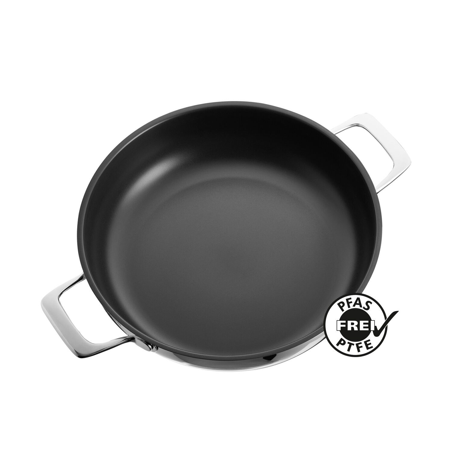 SCHULTE-UFER Schmorpfanne Astral, (Set, 2-tlg., 1 x Pfanne, 1 x Deckel), Ø 28 cm