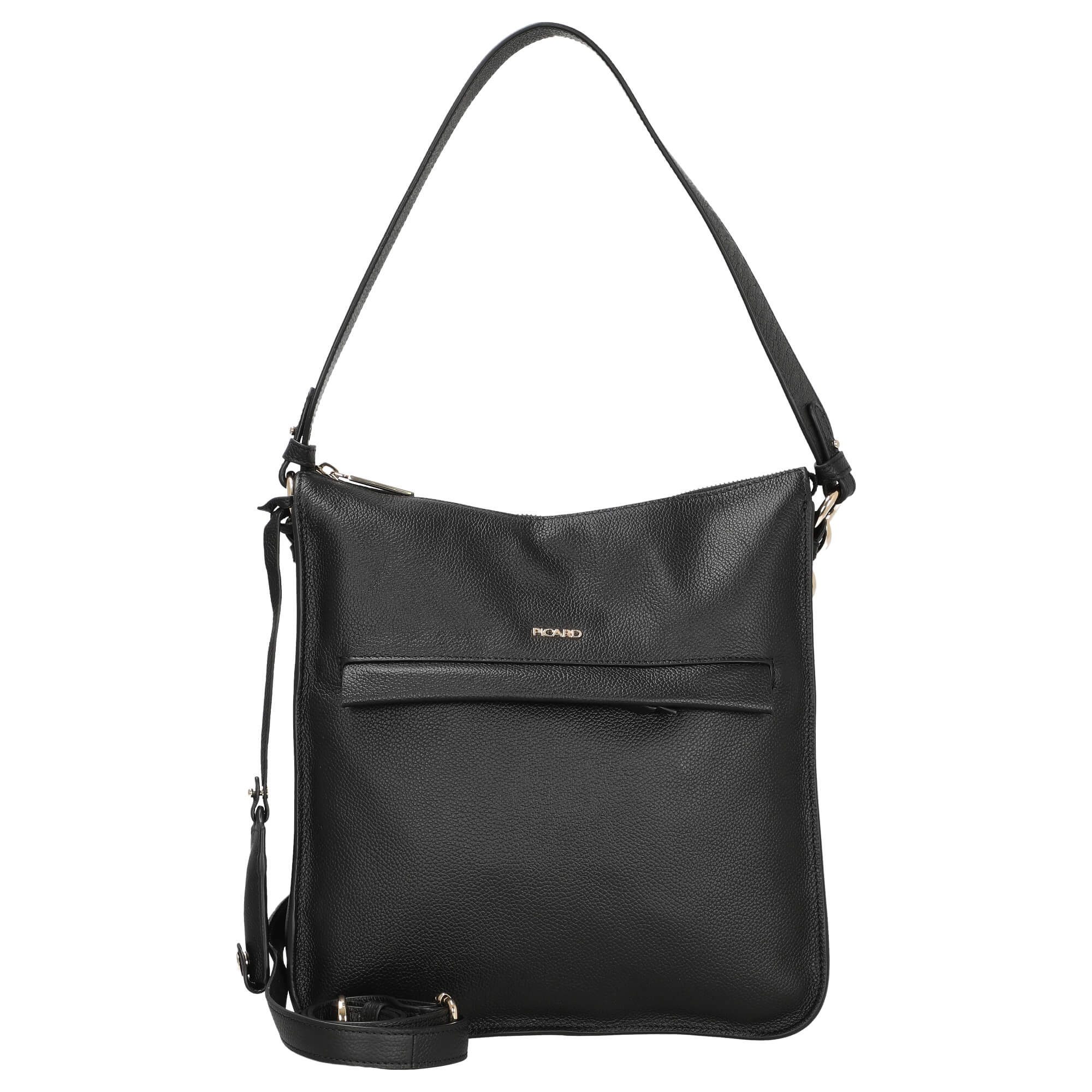 Umhängetasche Stash - Schultertasche 27 cm (black)
