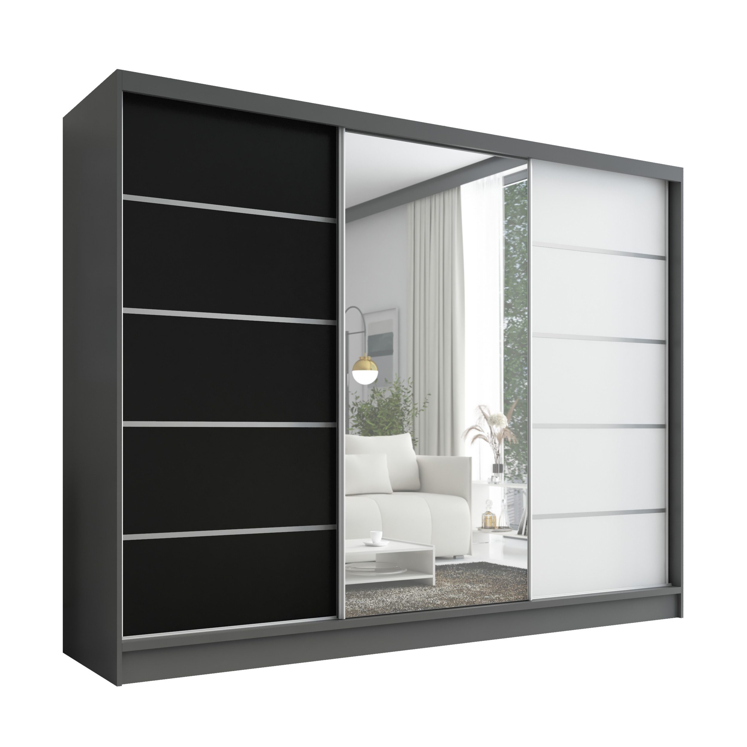 A&J MöbelLand GmbH Schwebetürenschrank AURELIA 1 günstig online kaufen