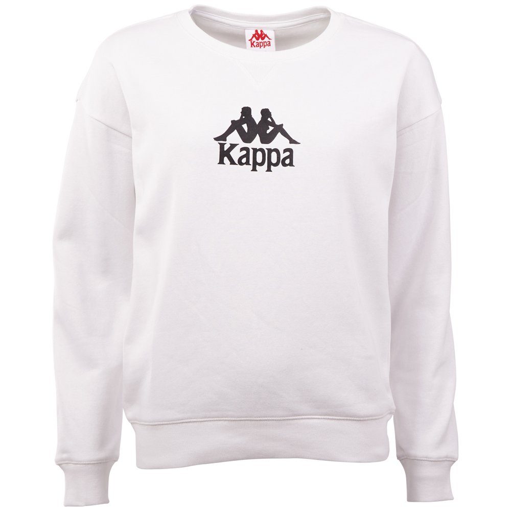 Kappa Sweatshirt mit leicht überschnittenen Schultern