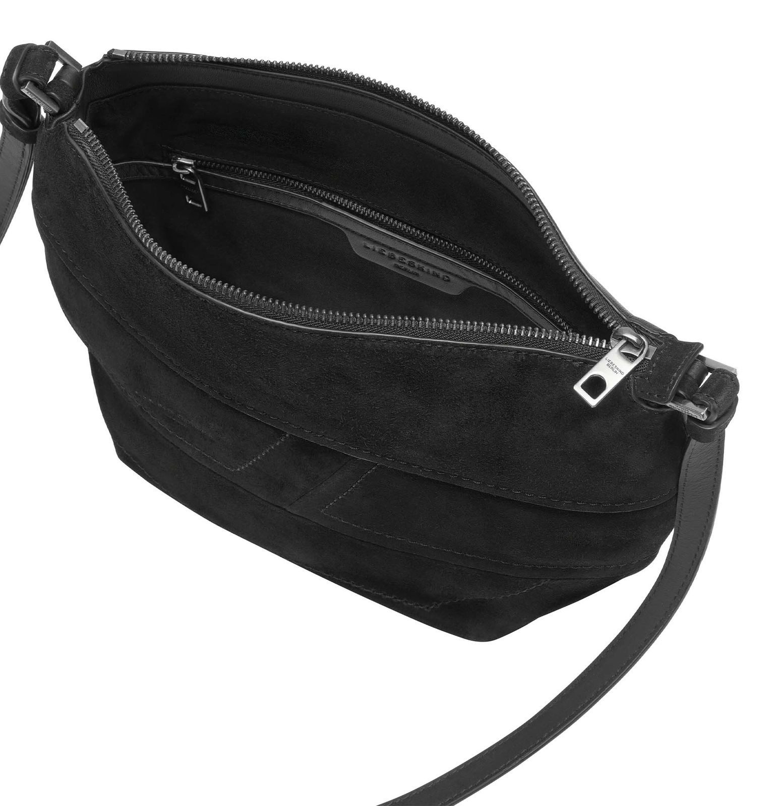Liebeskind Berlin Schultertasche Promo Hobo Bag, aus echtem Leder – Bild 4 von 4