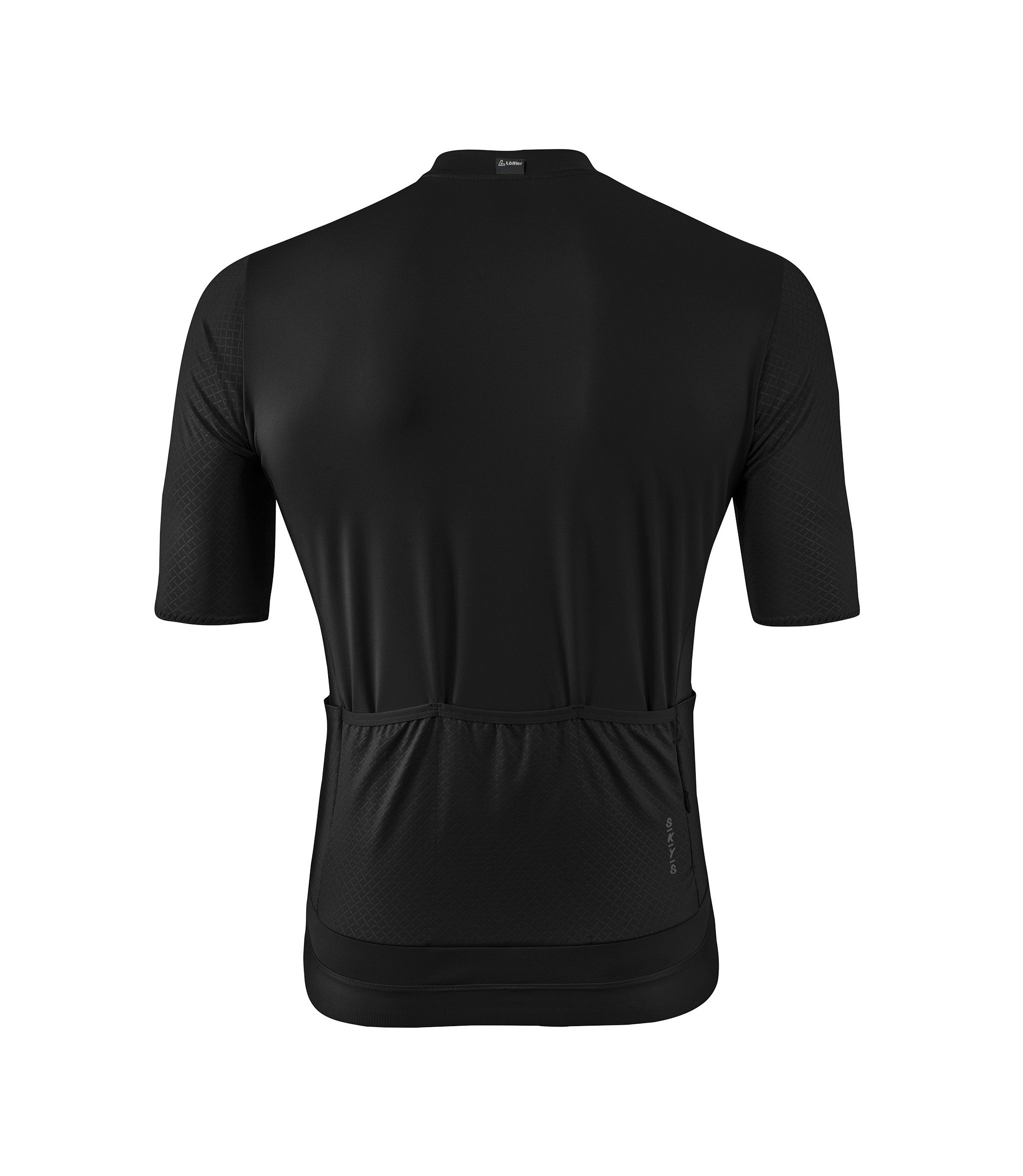 Löffler Radtrikot M BIKE JERSEY FZ SKYS HOTBOND BLACK