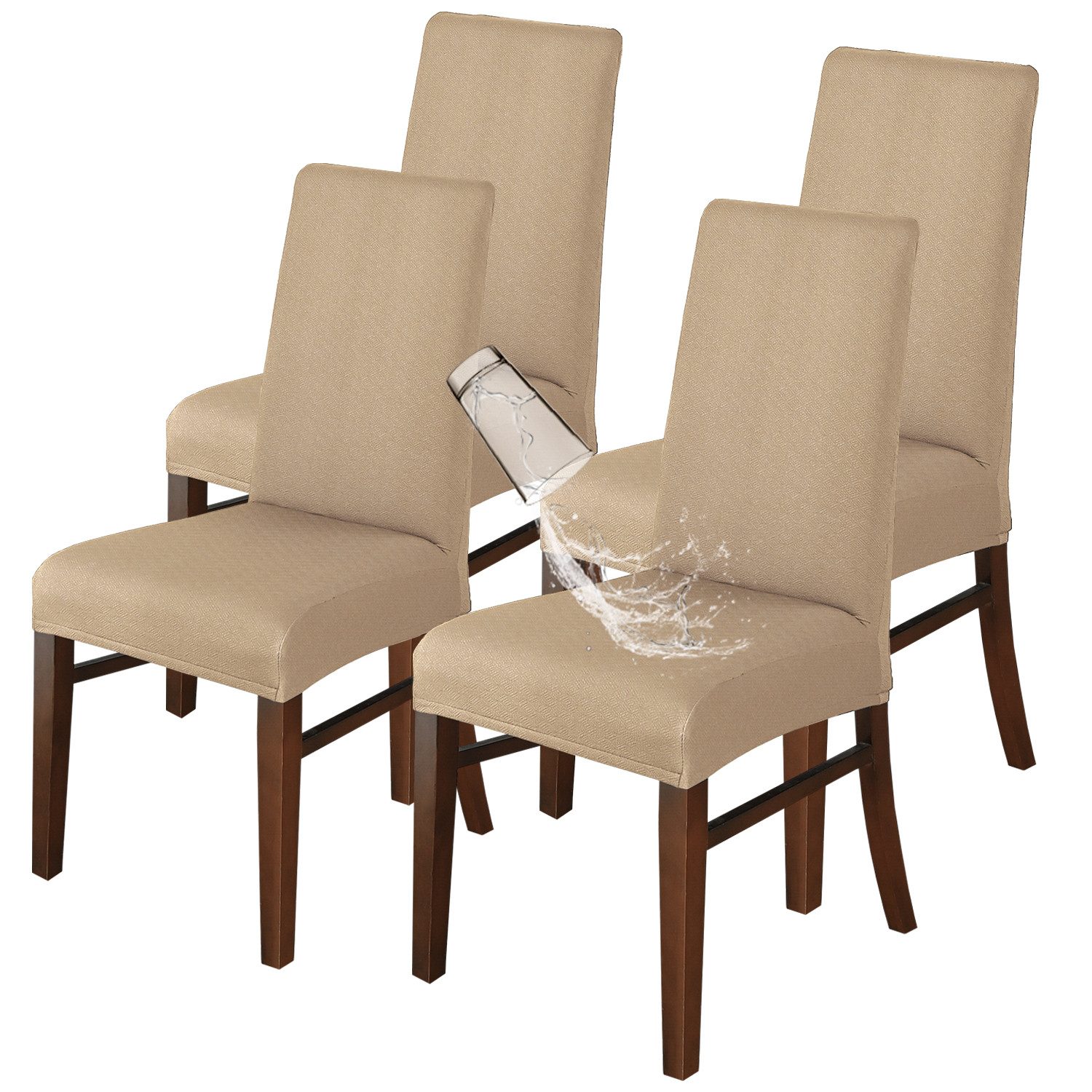 BYSURE Stuhlhusse, Stuhlbezug Hussen für Esszimmer günstig online kaufen