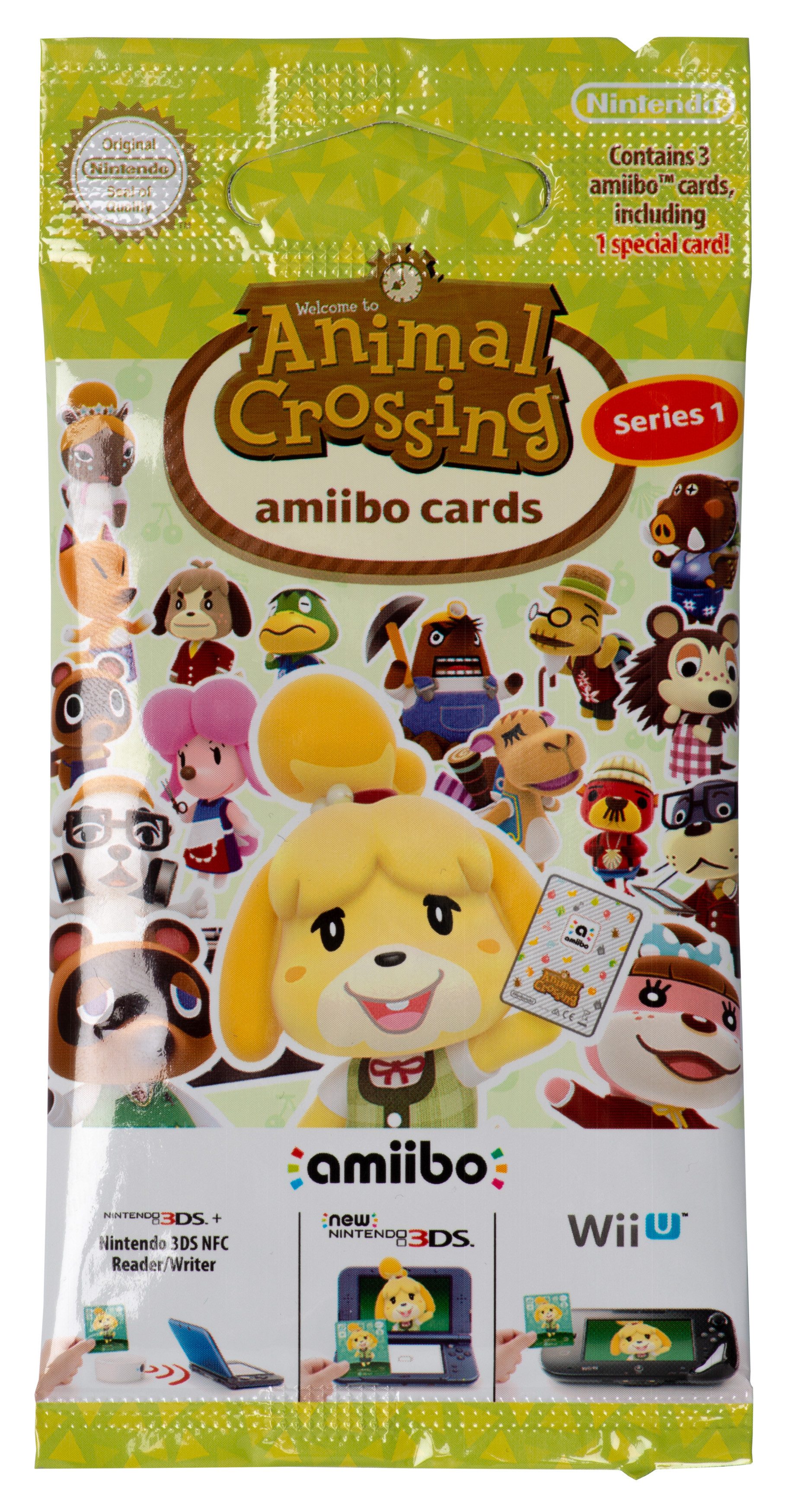 Nintendo Switch Sammelkarte amiibo Animal Crossing - Serie 1 - 3 Karten (NEU & OVP)