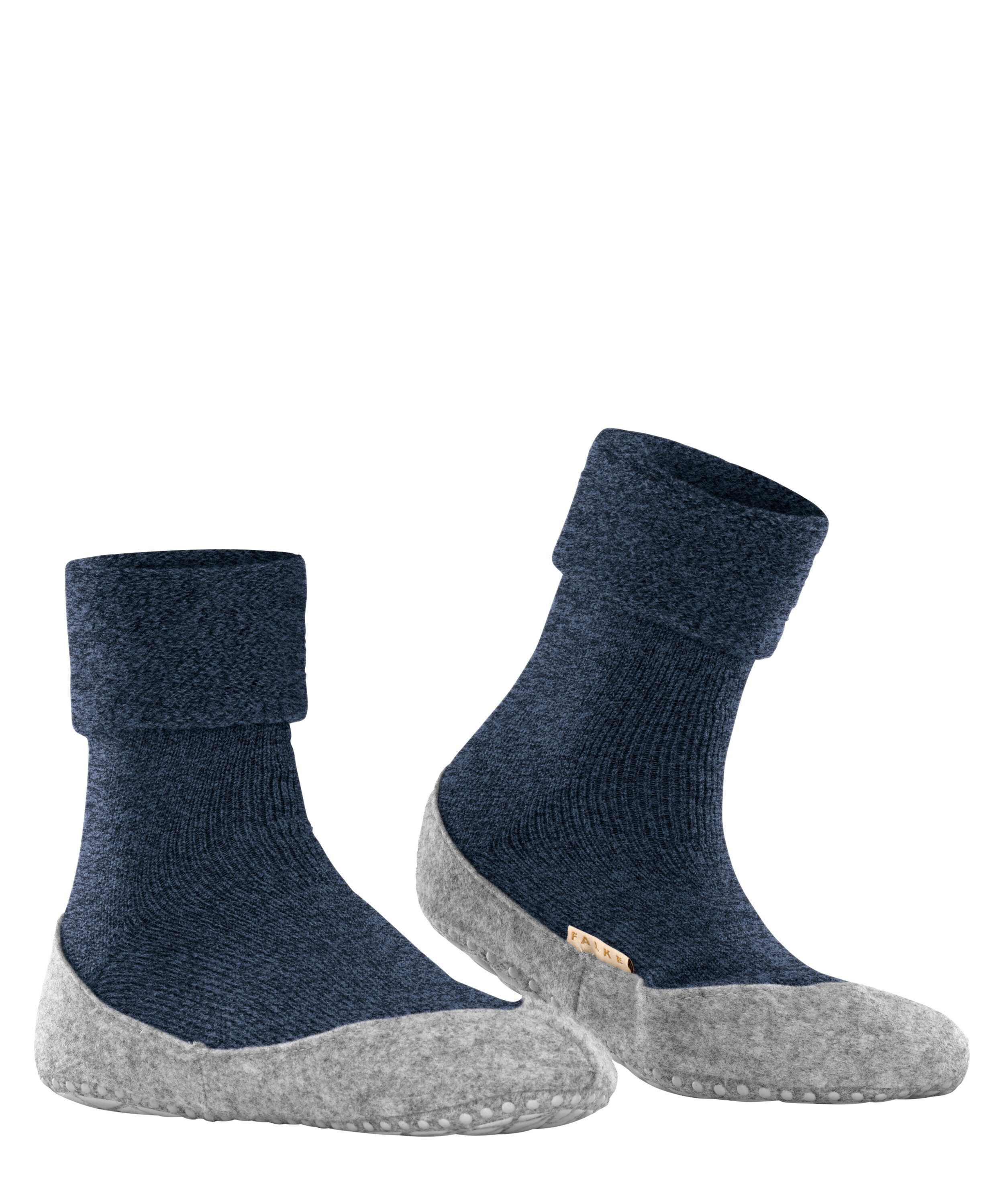 FALKE Haussocken Cosyshoe mit Merinowolle & rutschhemmender Sohle