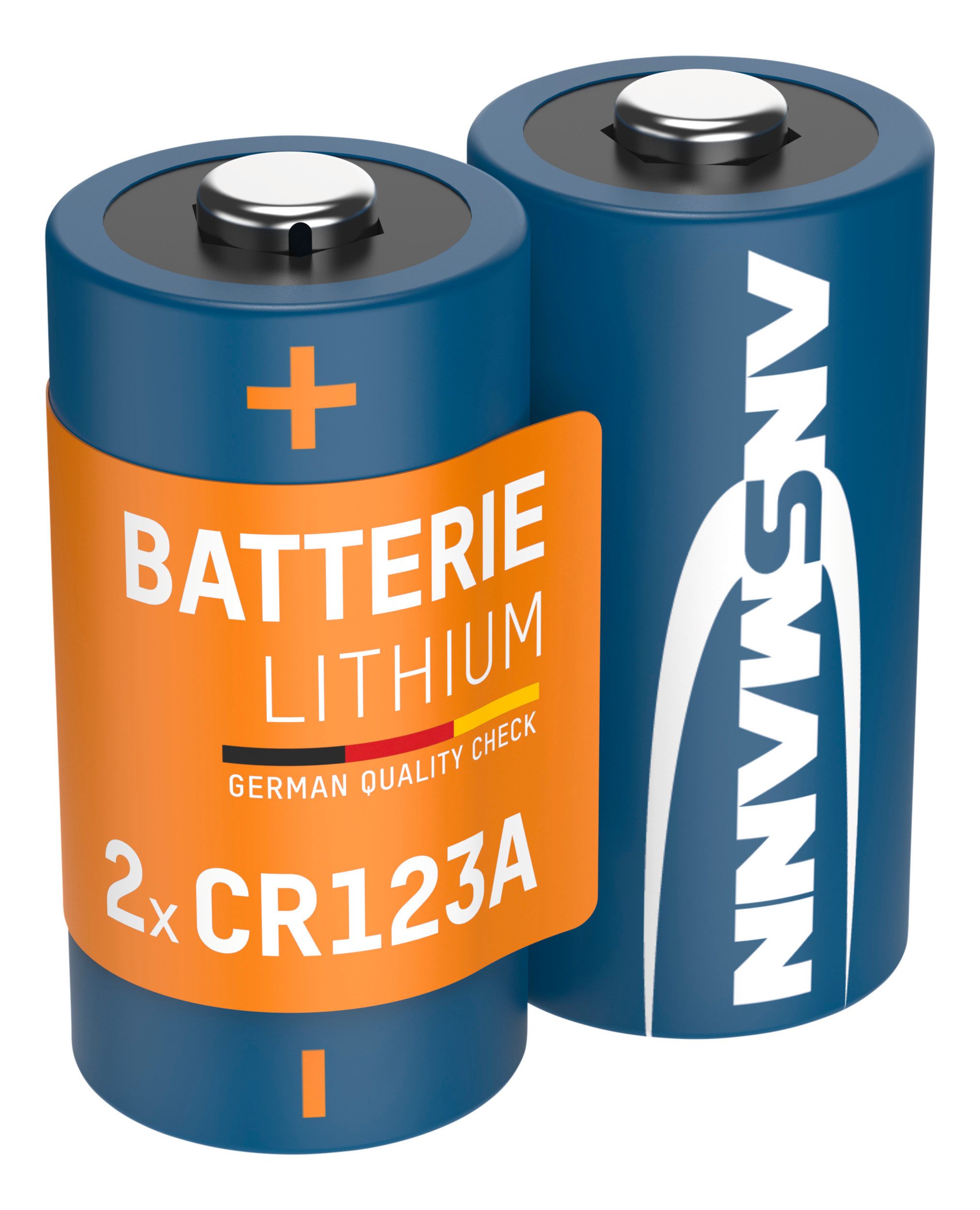 ANSMANN AG Lithium Batterie CR1234A 3V, 2 Stück, Spezialbatterie Batterie