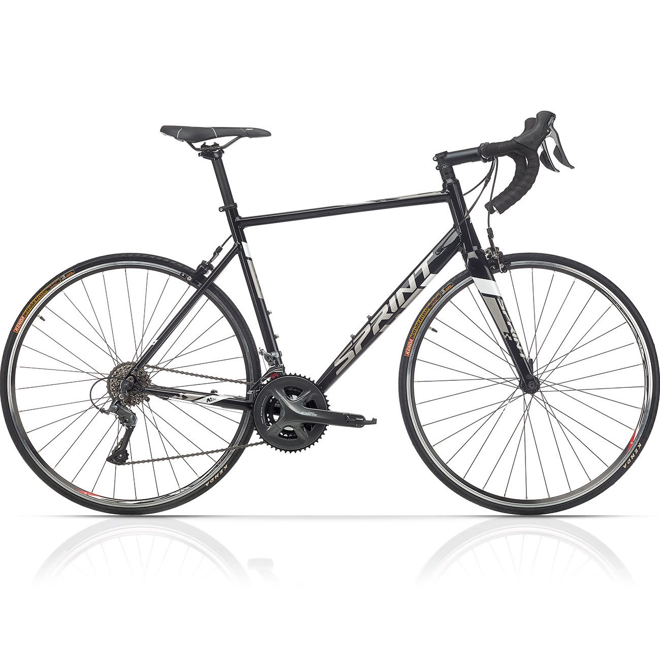 Airtracks Rennrad 28 Herren Rennrad SPRINT MONZA RACE Fahrrad CARBON GABEL 2x8, 16 Gang SHIMANO CLARIS RD-R2000 Schaltwerk, Kettenschaltung, High End Renn Fahrrad - Rahmenhöhen 51 cm 53 cm 55 cm - Modell 2026