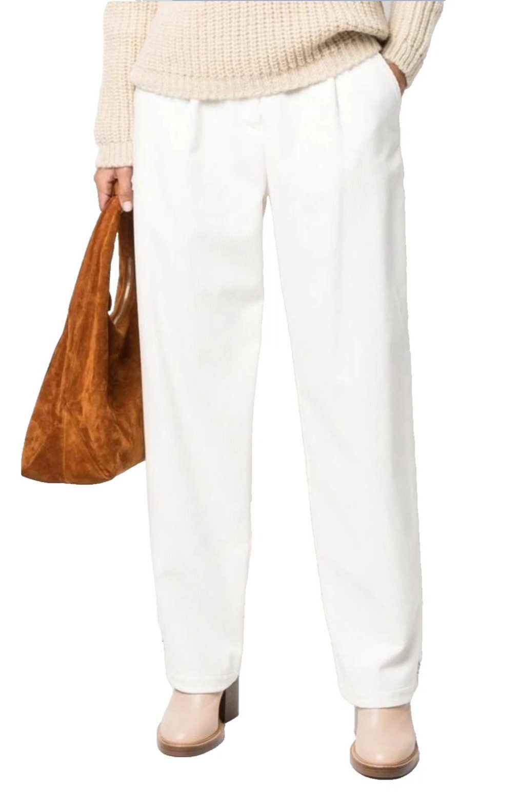Emporio Armani Cordhose Lounge Hose Earctic Kapselkollektion mit fein gerippter Bio-Baumwolle Exklusiven „Earctic“-Kapselkollektion von Emporio Armani