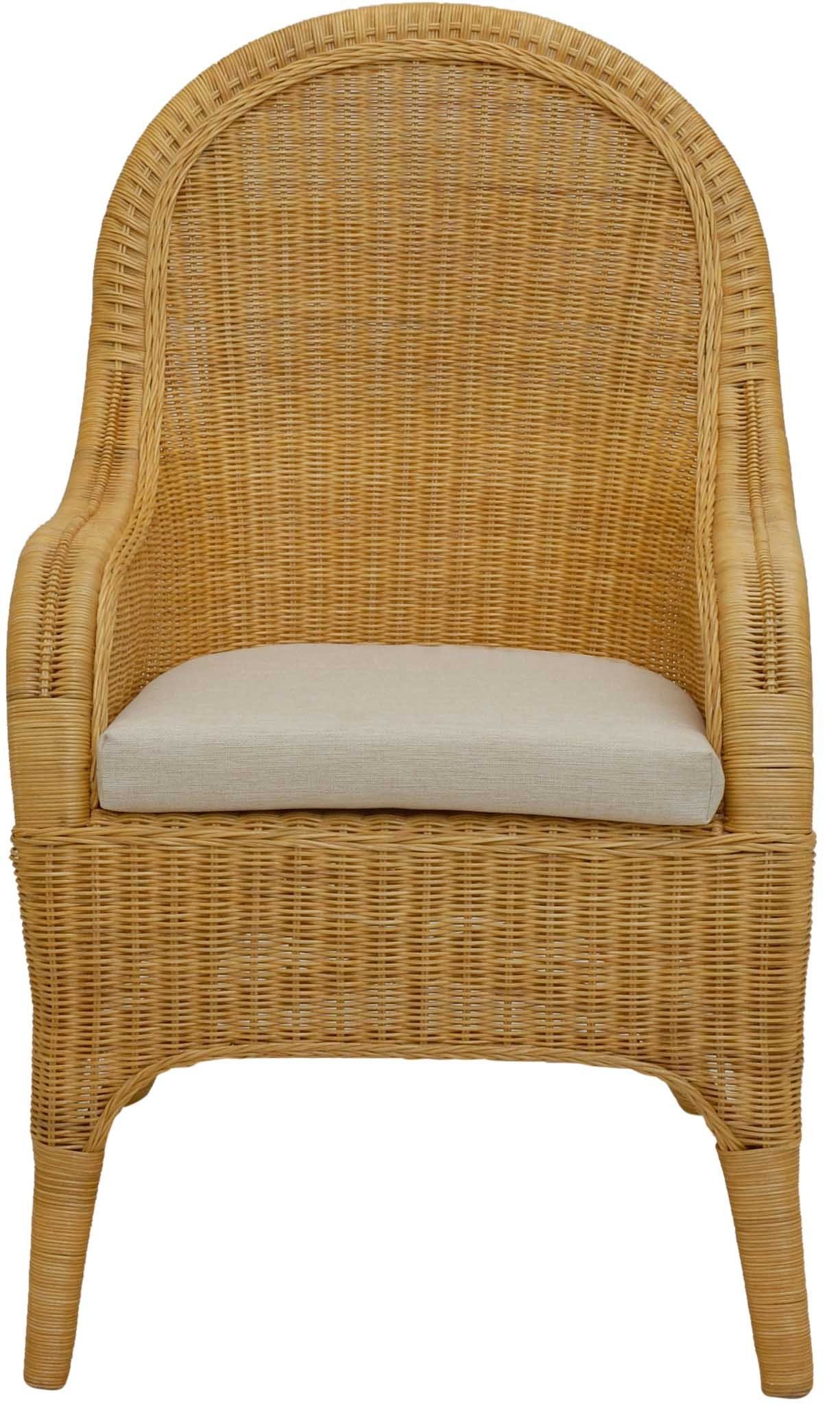 Krines Home Rattanstuhl Rattansessel hohe Rückenlehne günstig online kaufen
