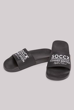 SOCCX Pantolette für Nassräume geeignet