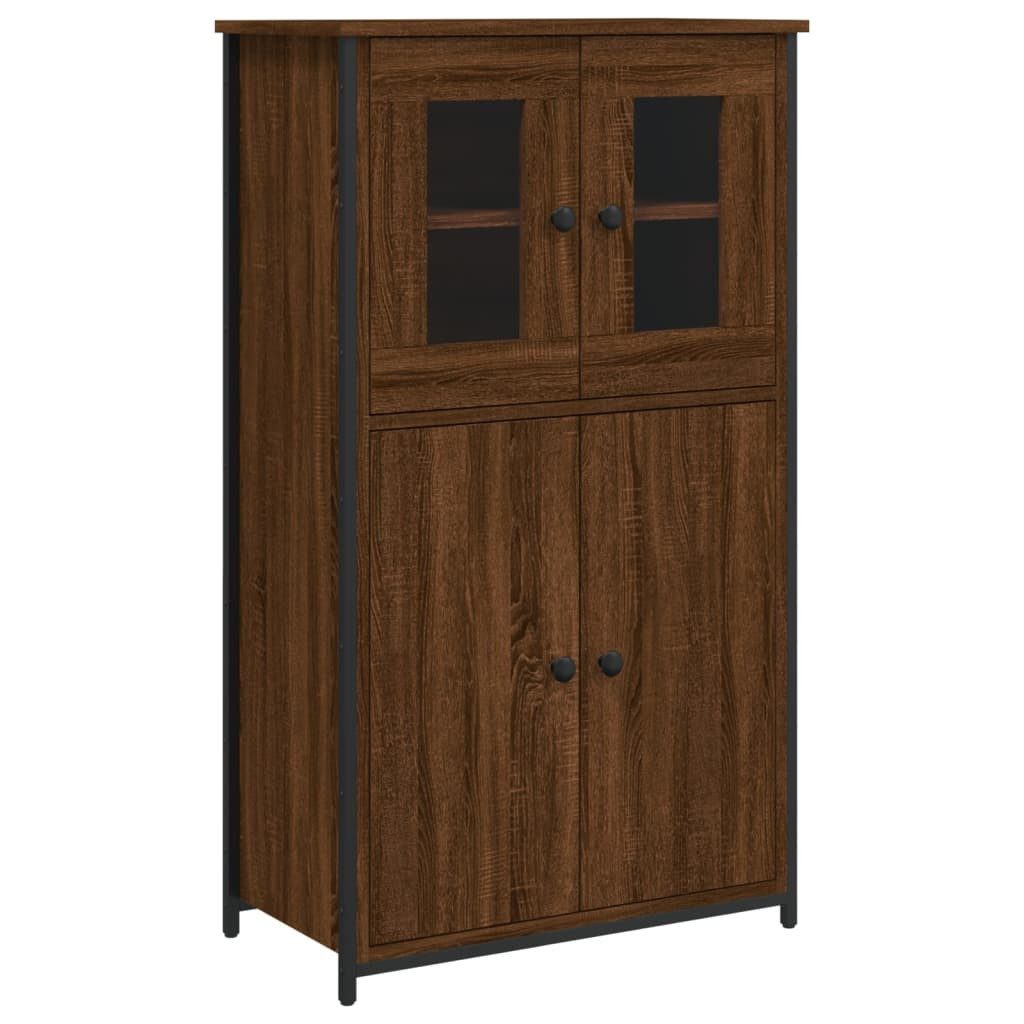 vidaXL Highboard Highboard Braun Eichen-Optik 62x32x106,5 günstig online kaufen