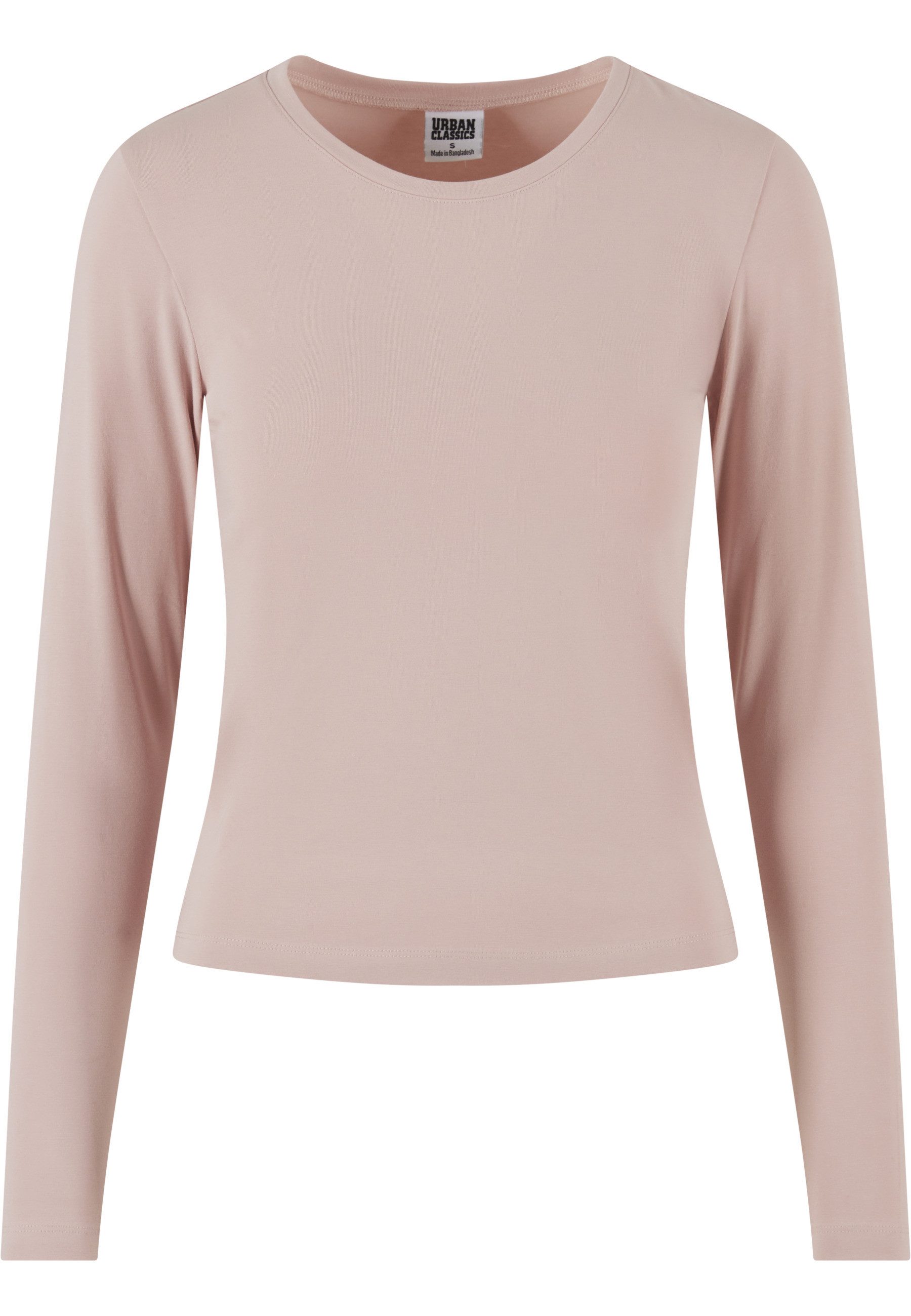 URBAN CLASSICS Longsleeve Urban Classics Ladies Basic Super Slim Longsleeve (1-tlg)