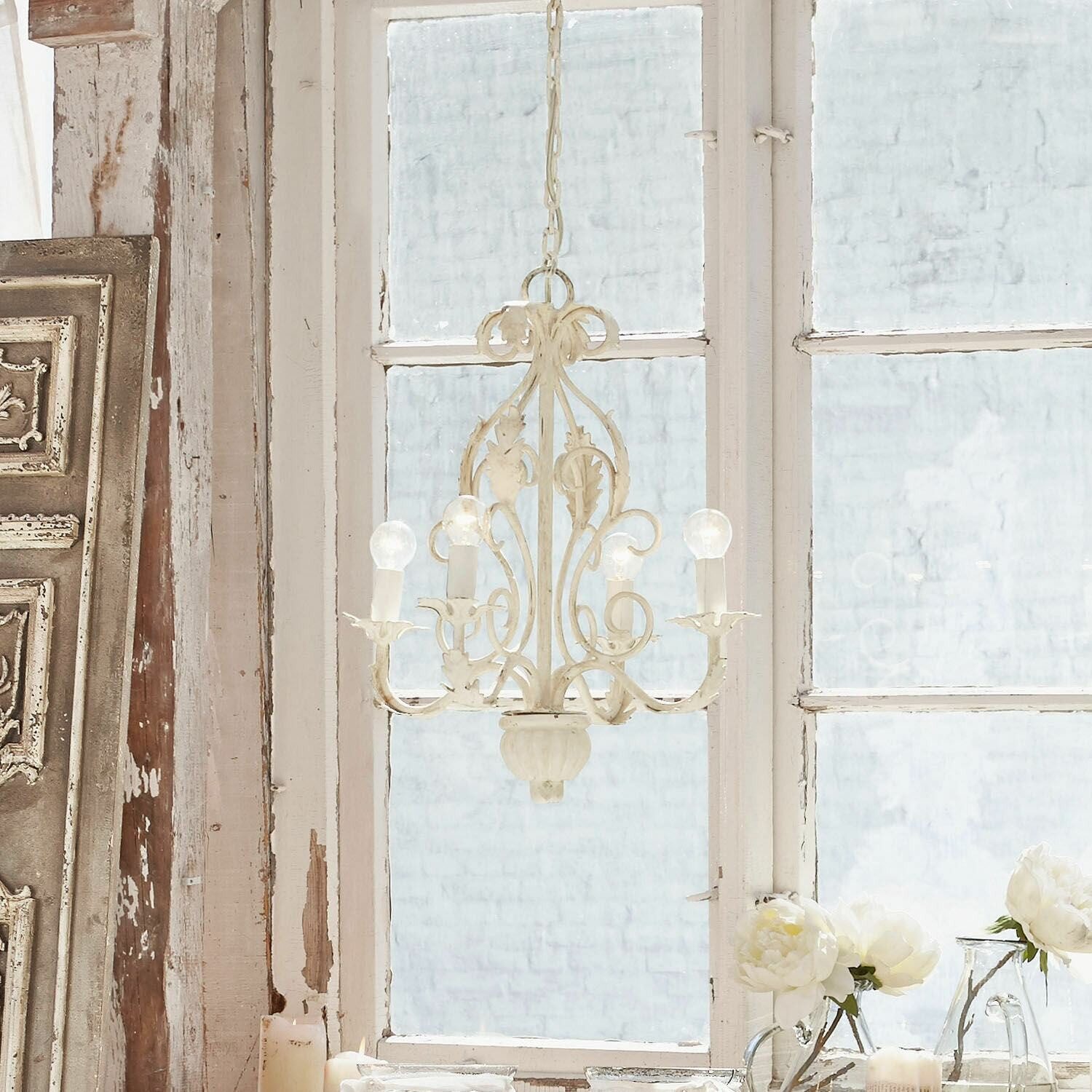 Mirabeau Kronleuchter Leuchter Assenay creme