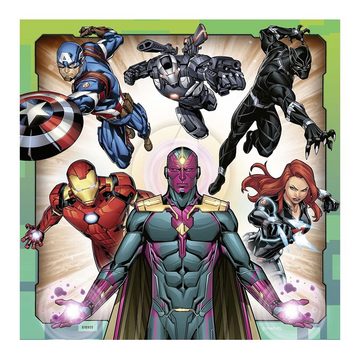 The AVENGERS Puzzle Puzzle Box 3 x 49 Teile Marvel Avengers Ravensburger Superhelden, 49 Puzzleteile