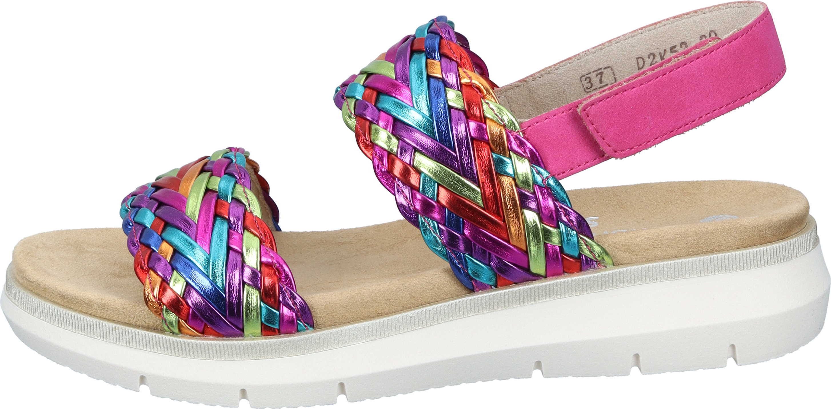 Remonte Sandaletten Sandalette aus strapazierfähigem Synthetik günstig online kaufen