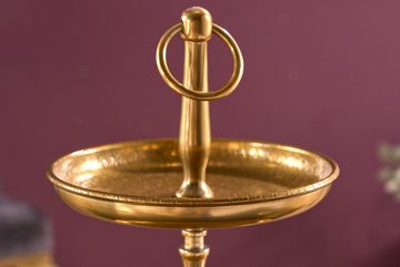 riess-ambiente Dekoetagere ORIENT 47cm gold (Einzelartikel, 1 St), Metall · Küche · Wohnzimmer · Obst · Schmuck