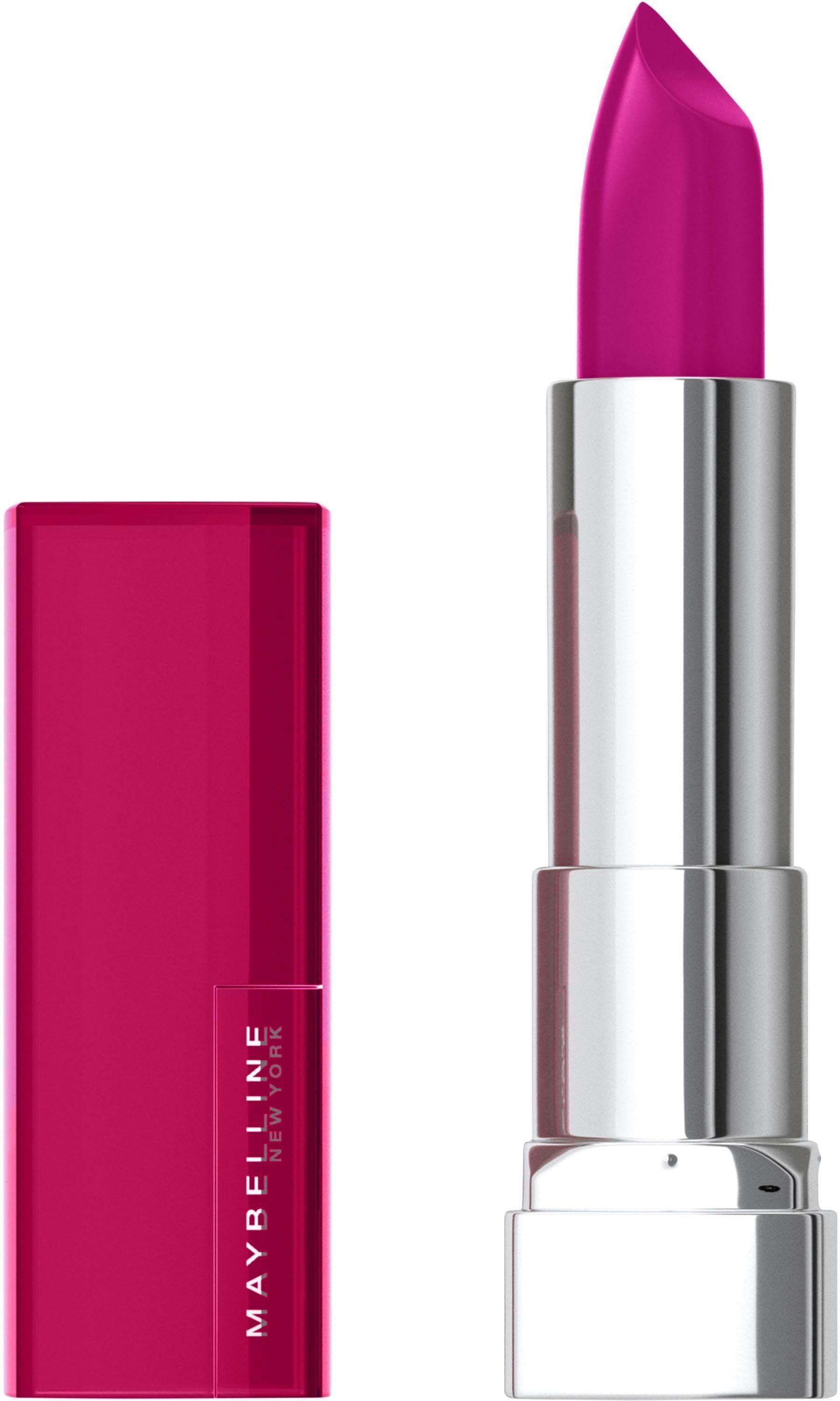 MAYBELLINE NEW Lippenstift Thrill YORK Creams 266 Color Pink the Sensational