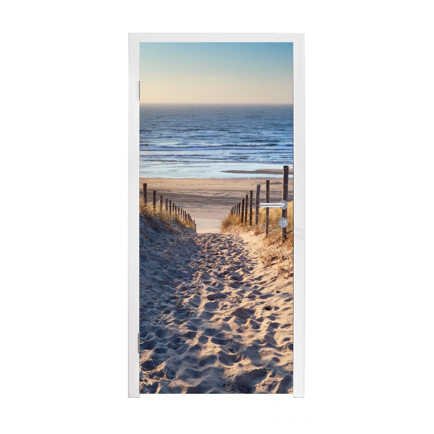 MuchoWow Türtapete Sand - Strand - günstig online kaufen