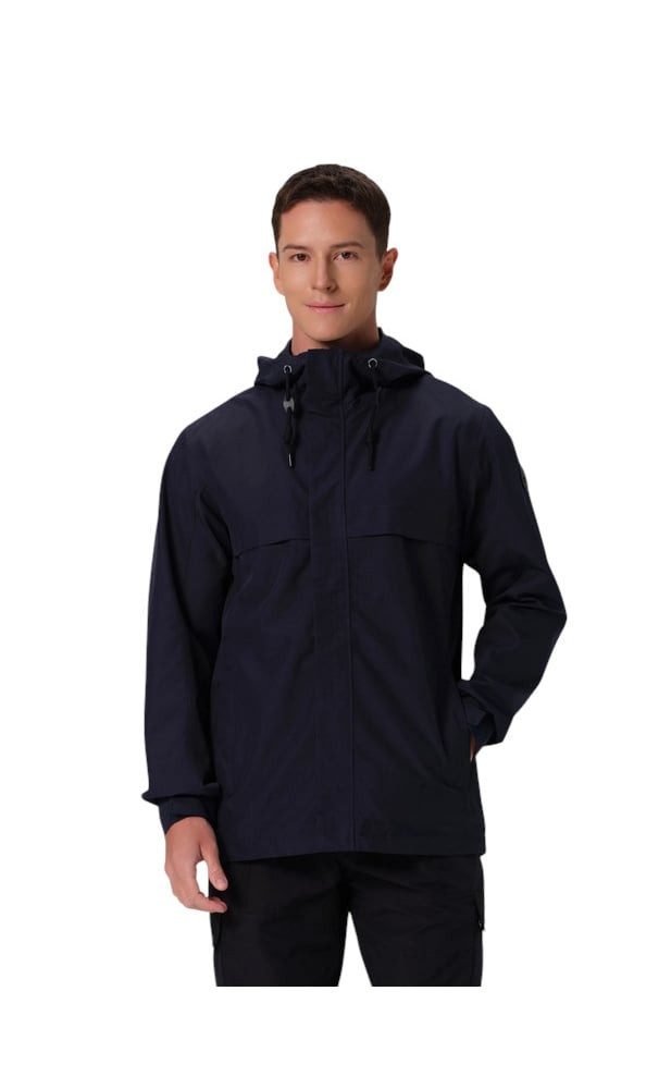 Icepeak Allwetterjacke Wanderjacke Atlanta (winddicht, wasserabweisend) dunkelblau Herren
