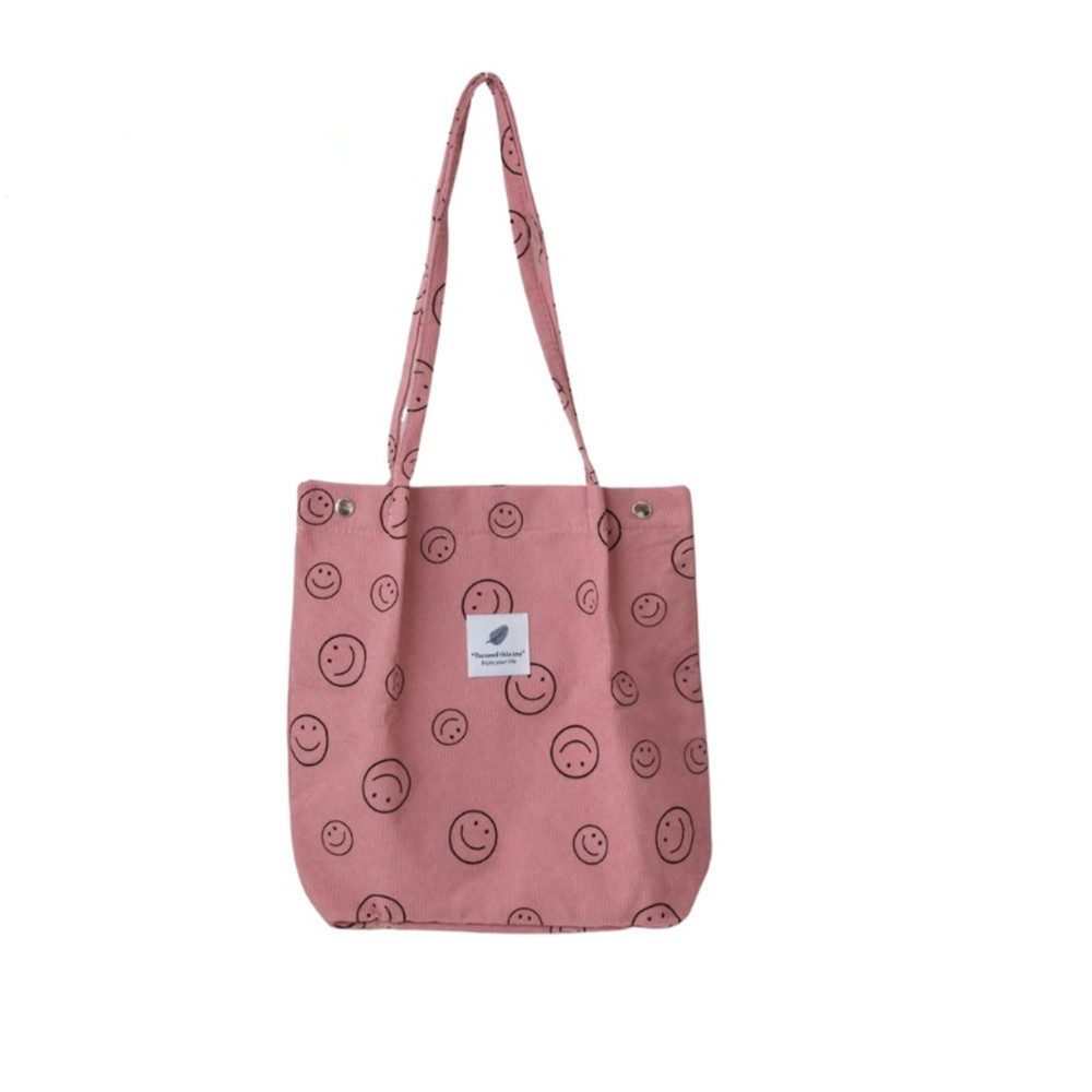 Smiley Leder Rosa