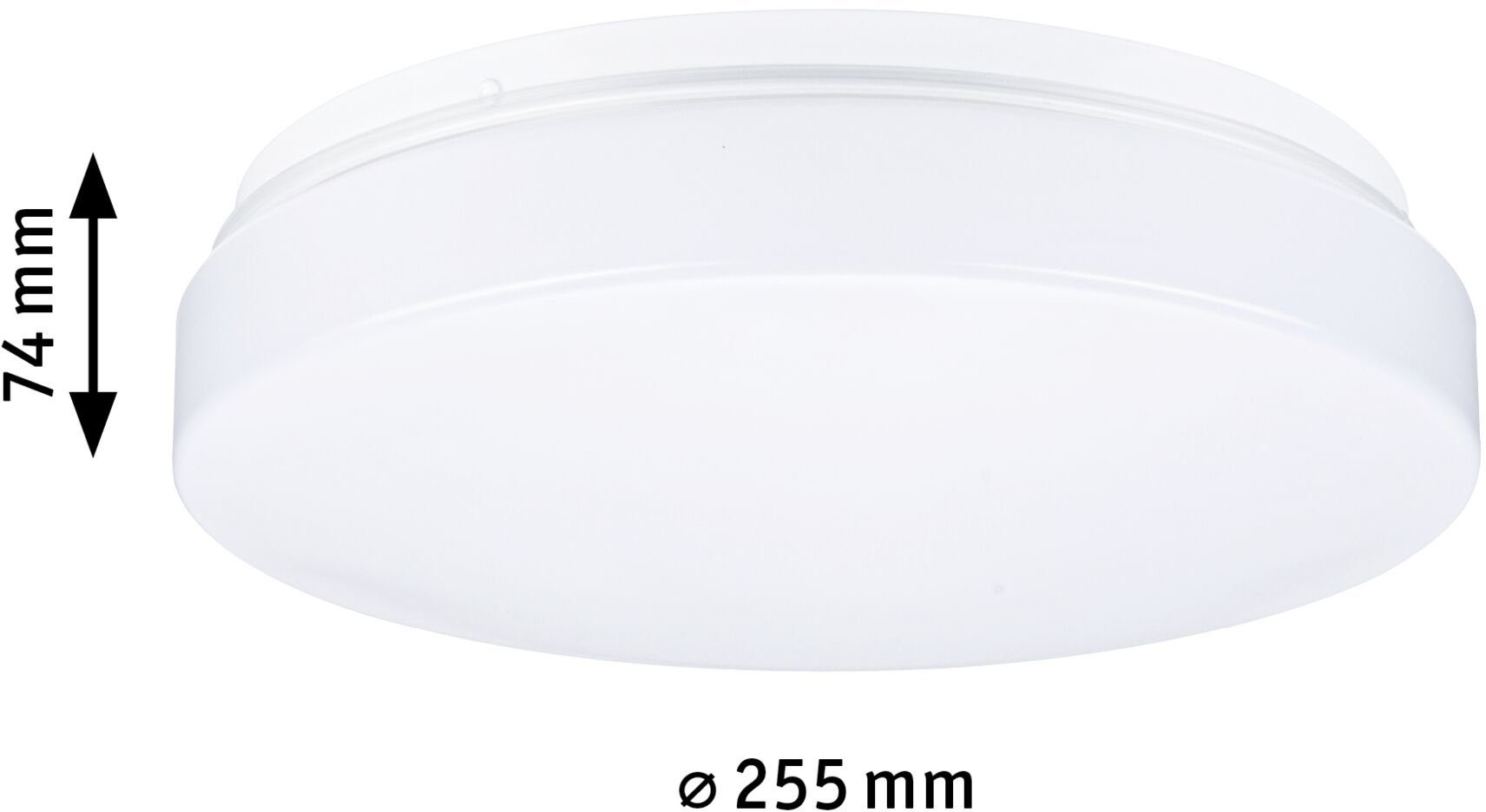 Leuchtmittel, Weiß, Badezimmerleuchte E27, Badezimmerleuchte HomeSpa Axin Paulmann IP44 ohne 230V Deckenleuchte