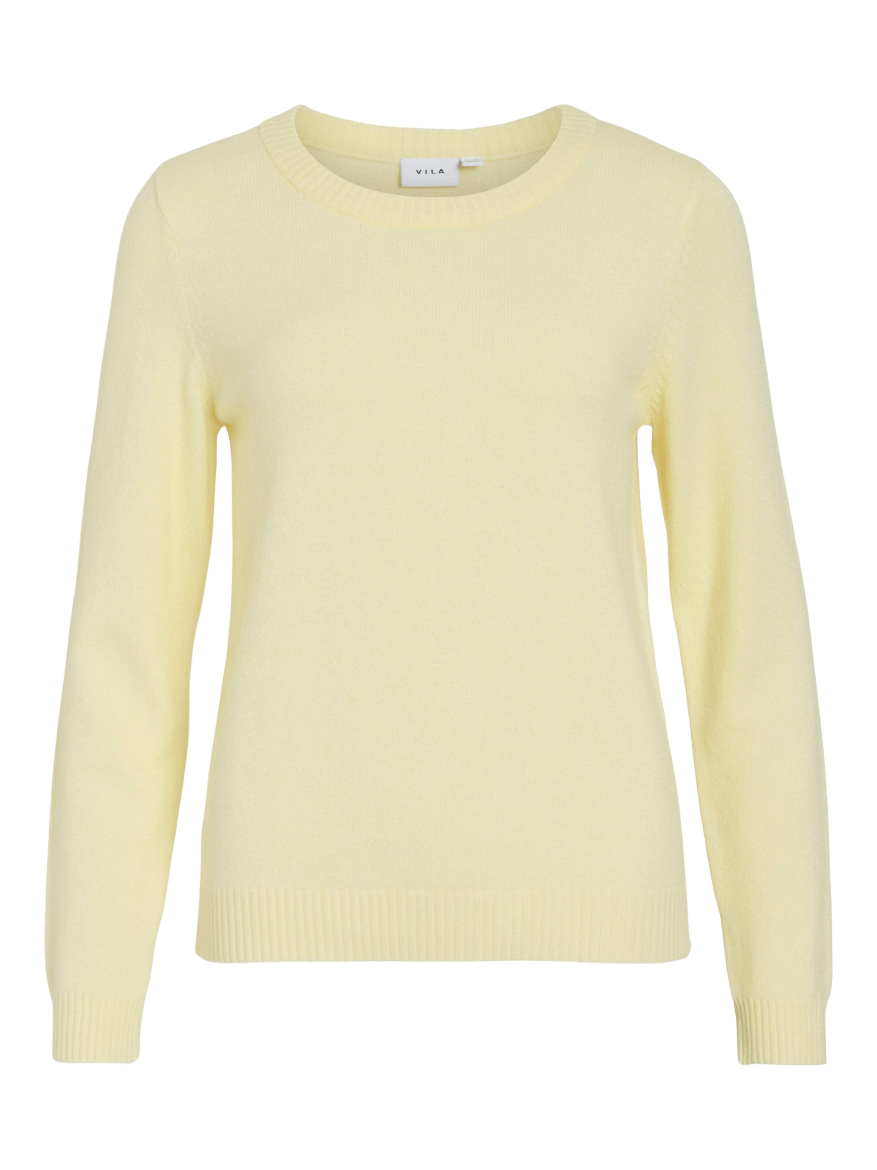 Vila Rundhalspullover VIRIL O-NECK L/S KNIT TOP - NOOS