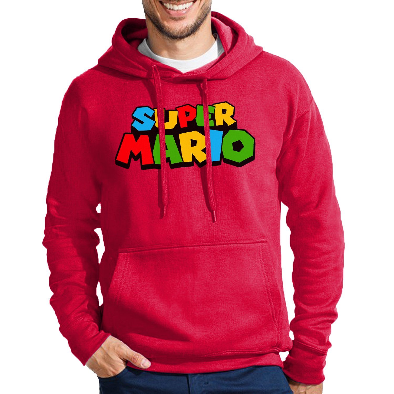 Blondie & Brownie Hoodie Super Mario Retro Gamer Gaming Konsole Spiele Comp günstig online kaufen