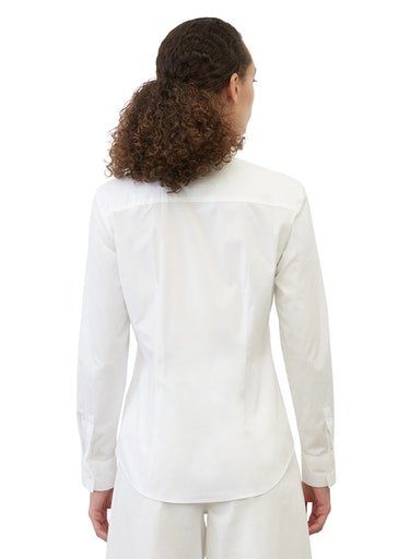 classic fit, Blouse, O'Polo kent long Marc collar, weiss (10) Hemdbluse style slim sleeved,