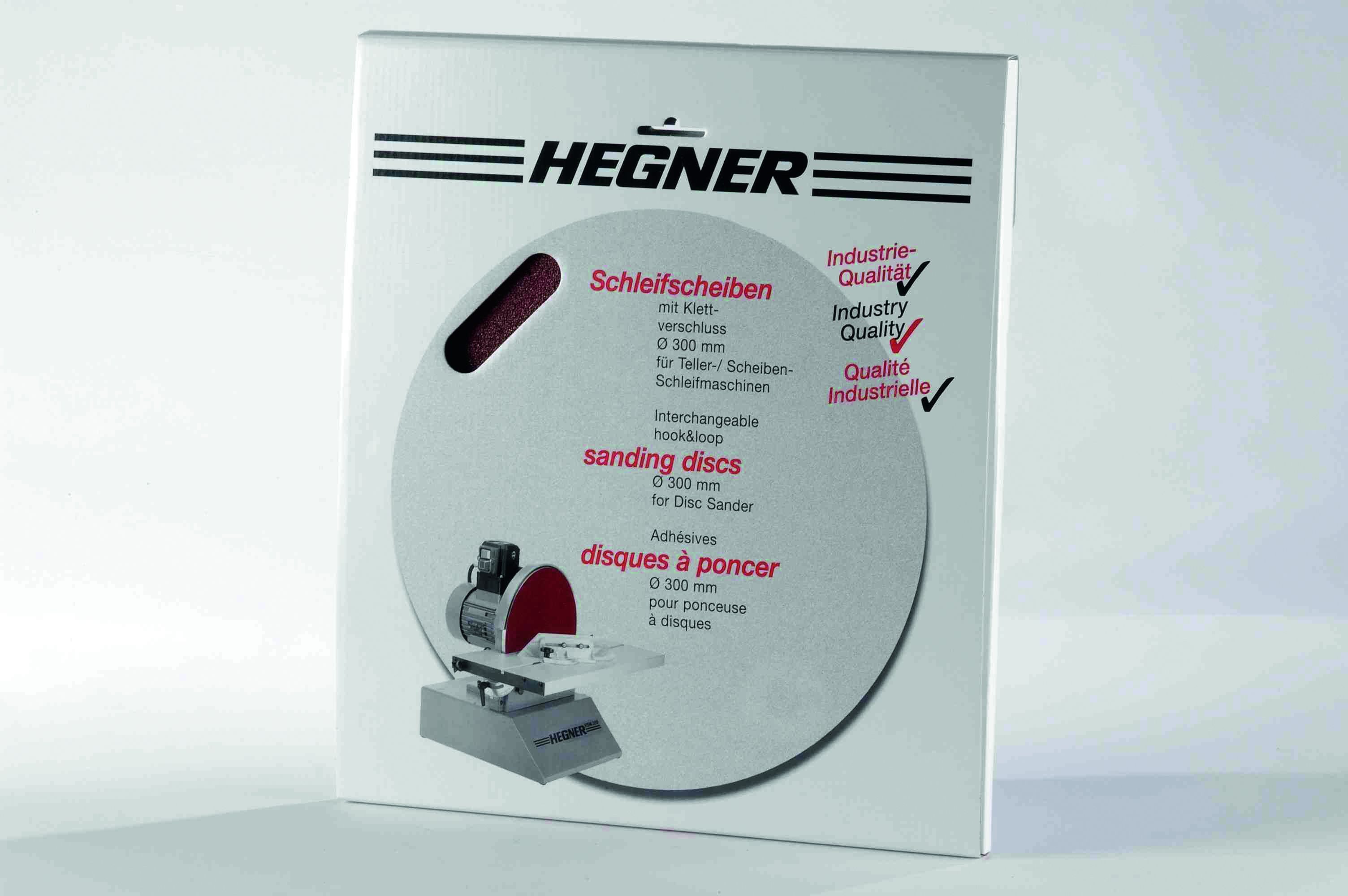 Hegner Schleifscheibe Hegner 6420002 Schleifscheiben f. Holz Korn 80 f. HSM 300/WSM 300/HSM