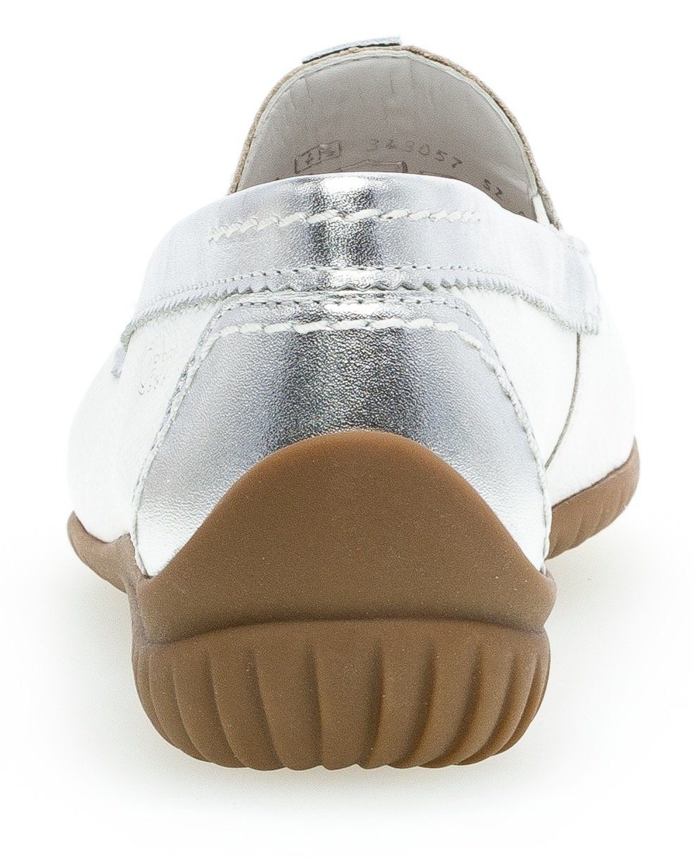 (weit) Slipper FLORENZ G mit Schuhweite Gabor Metallic-Details,