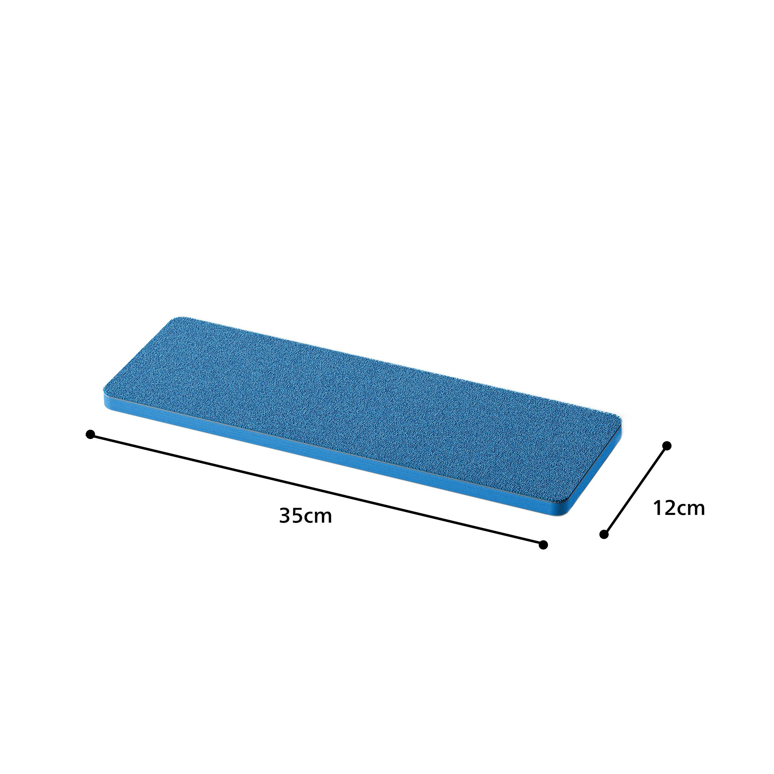 Philips OneUp Ersatzpad XV1882/20 Mikrofaserpad (Mikrofaser, 12x35 cm, 2-tlg., für empfindliche und nicht saugfähige Hartböden (Holzböden) geeignet)