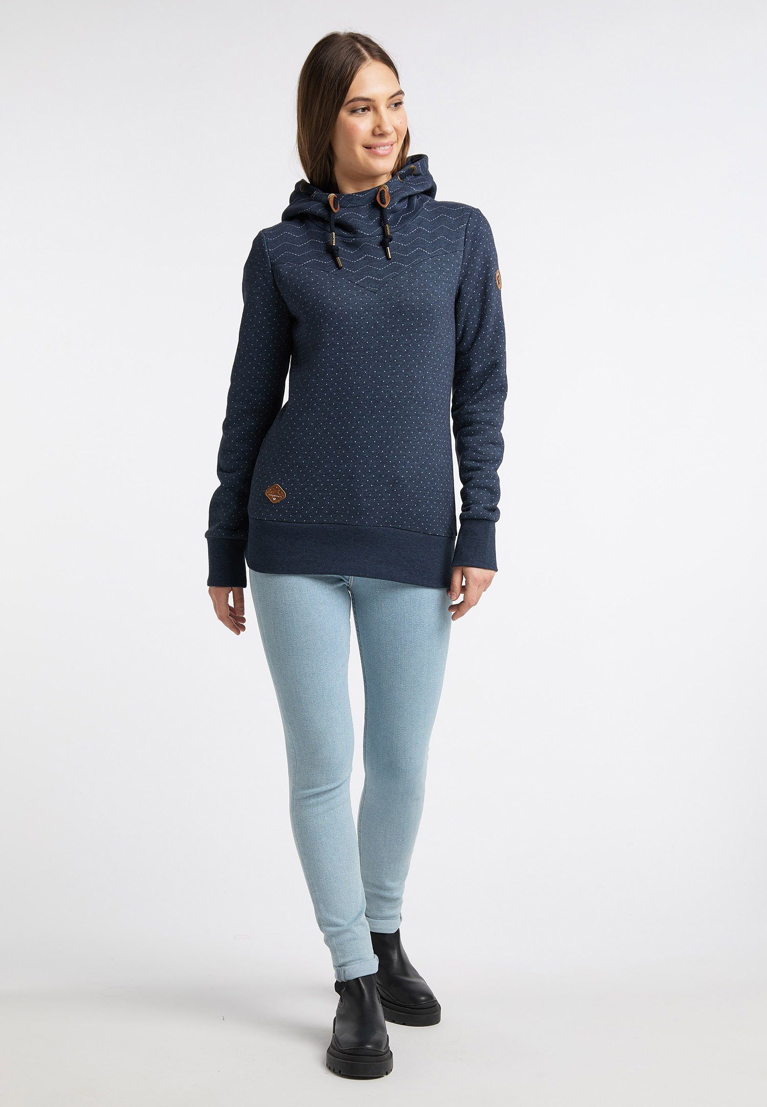 Ragwear Sweatshirt NUGGIE SWEAT Nachhaltige & Vegane Mode NAVY