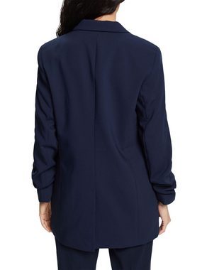 Esprit Longblazer Blazer mit drapierten Ärmeln