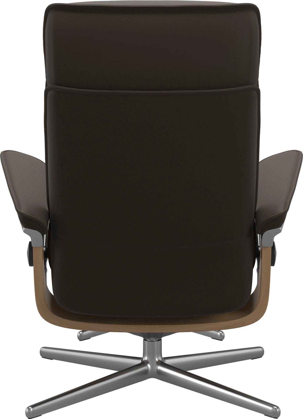 Stressless® Relaxsessel Admiral, mit Cross Base, Größe M & L, Holzakzent Eiche