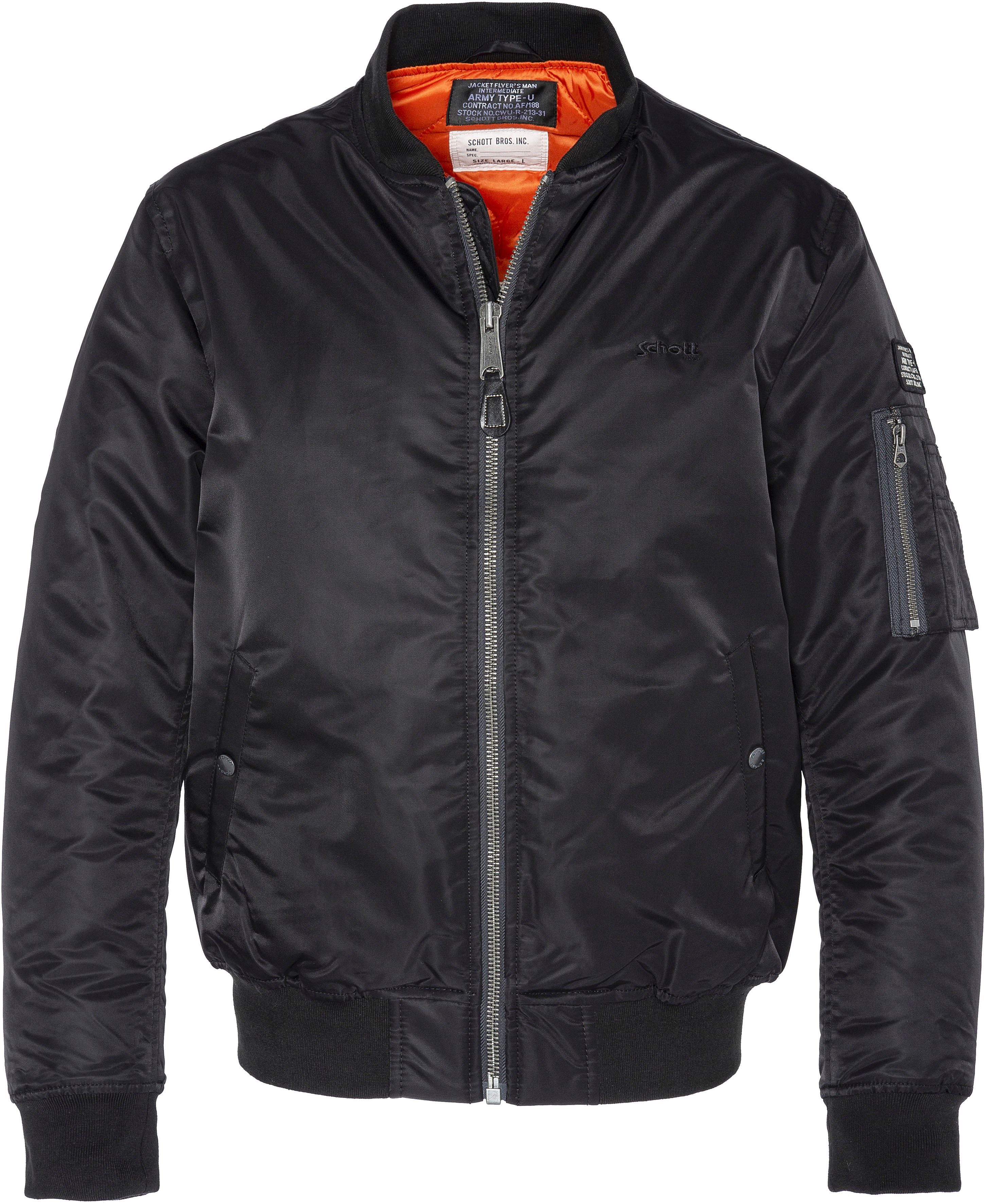 Schott NYC Bomberjacke AIRFORCERS MA-1 Ikonischer günstig online kaufen