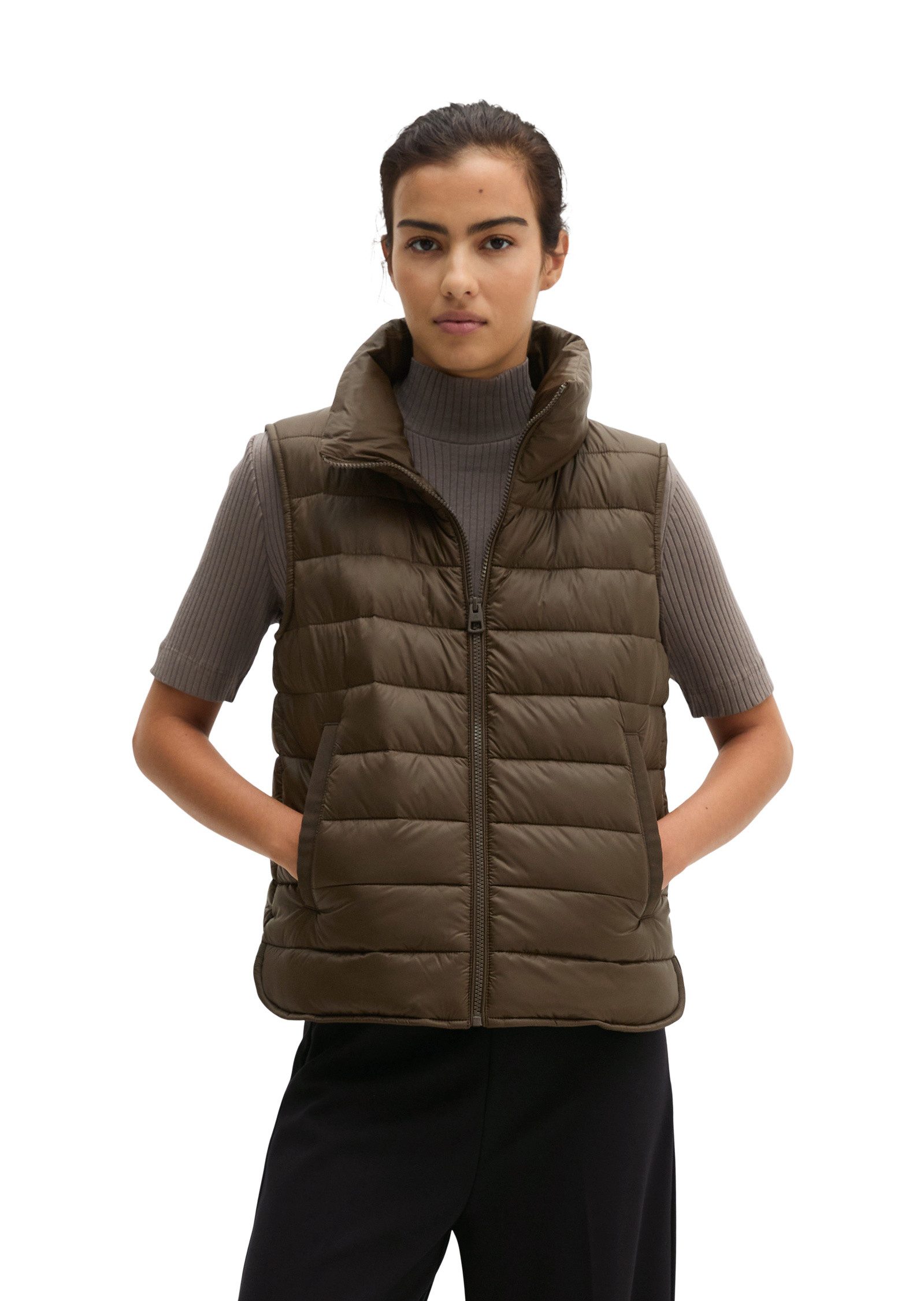Marc O'Polo Steppweste mit recycelten Materialien
