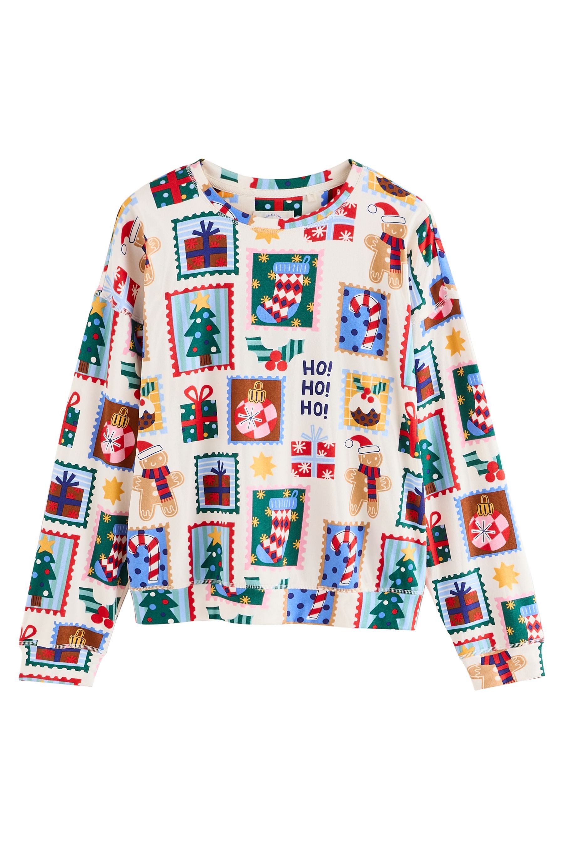 Next Pyjama Langärmeliger Familien-Schlafanzug, Weihnachten (2 tlg) – Bild 2 von 5