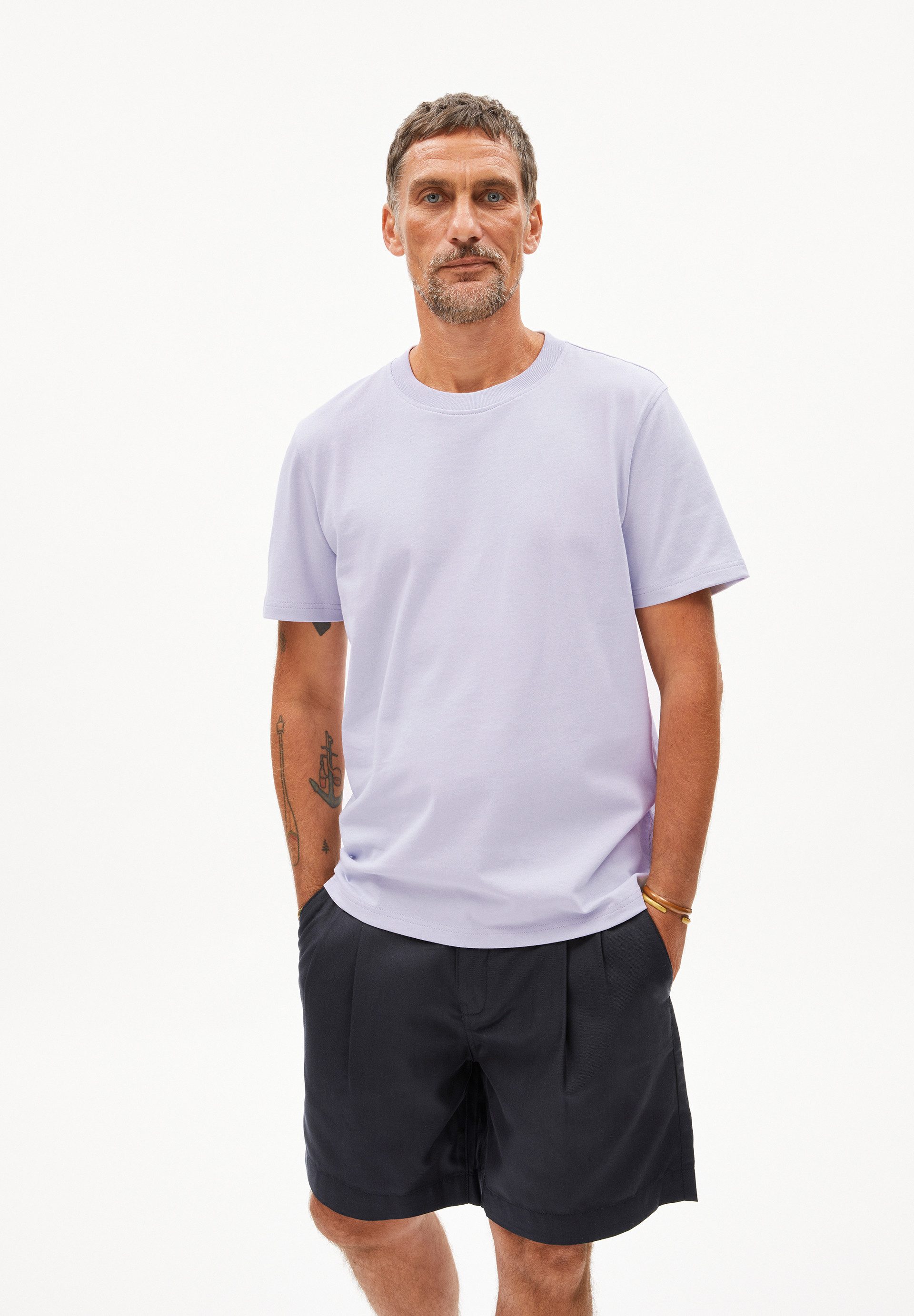 Armedangels T-Shirt MAARKOS (Relaxed Fit) Rundhalsausschnitt günstig online kaufen