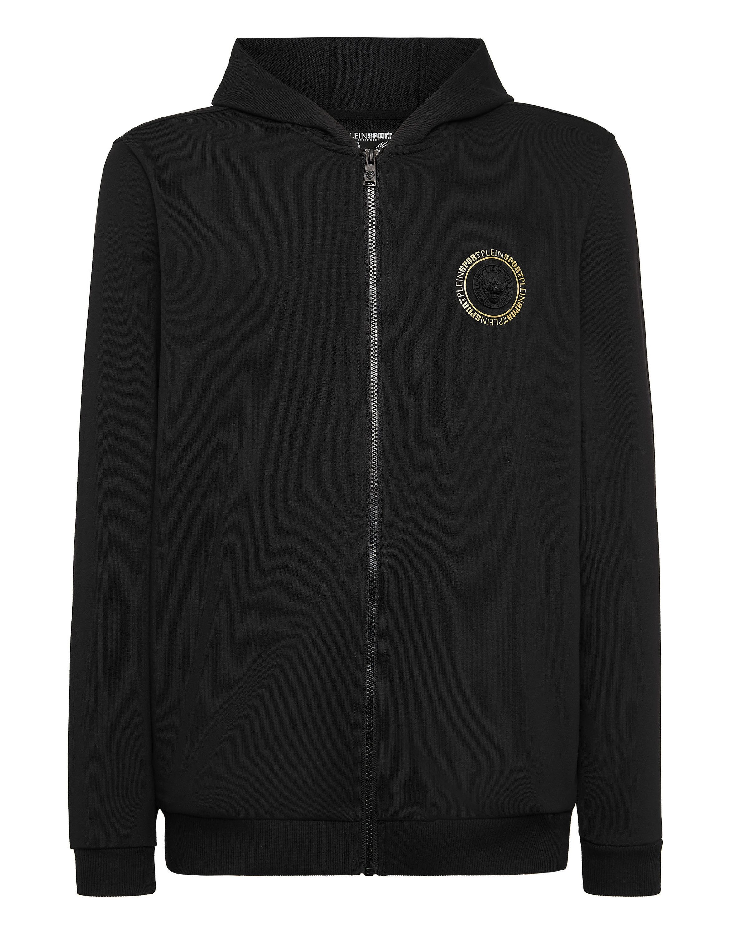 PLEIN SPORT Kapuzensweatjacke Tiger