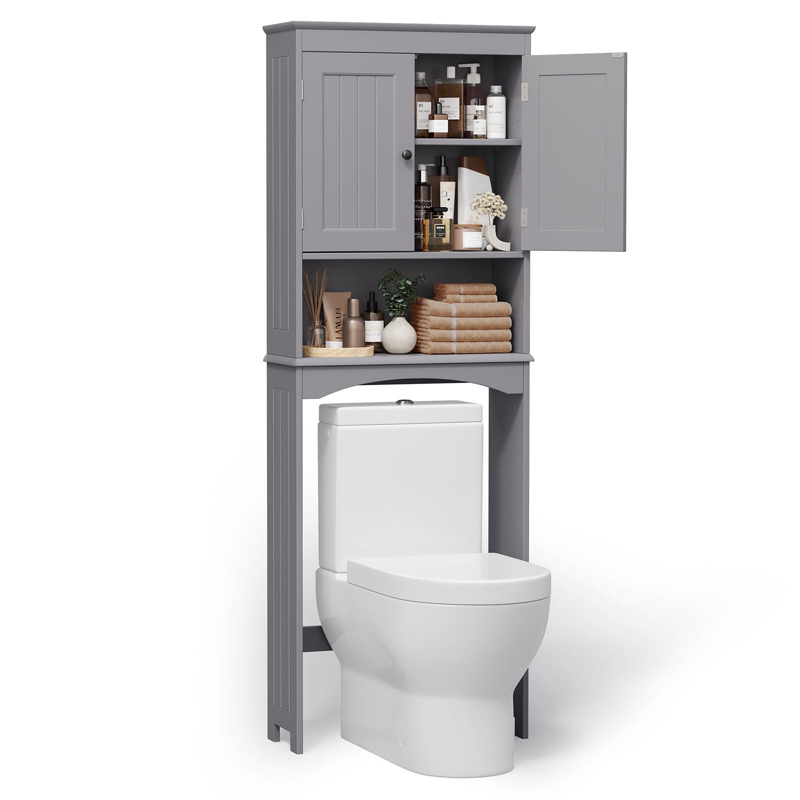 Bealife Badregal Toilettenregal,Badezimmerregale mit Schränken und günstig online kaufen