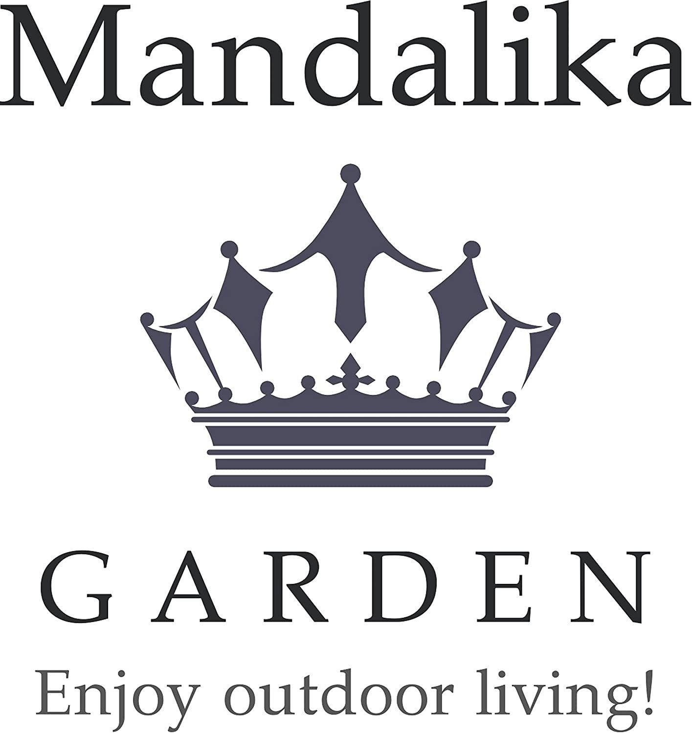 / Bella Möbel, Outdoor UV-beständig Gartenmöbelset anthrazit Gartenlounge-Set / Aluminium / MANDALIKA / Garden