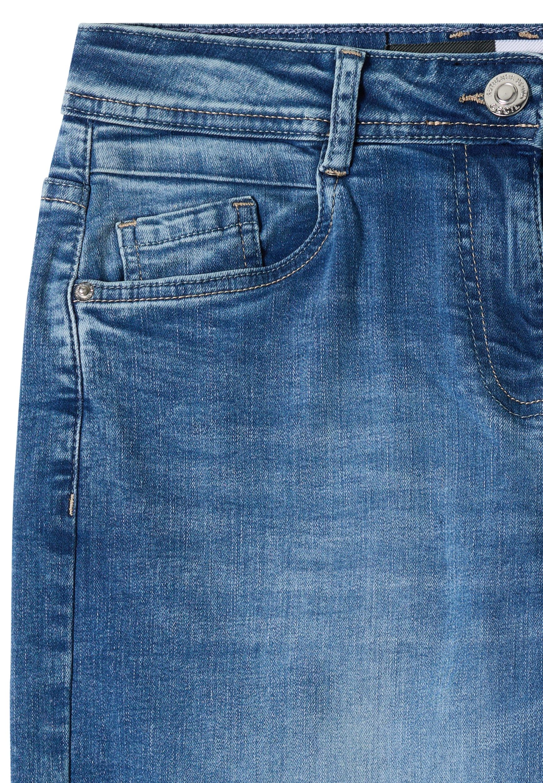 CECIL Stoffhose Style NOS Scarlett BARREL Mid – Bild 2 von 5