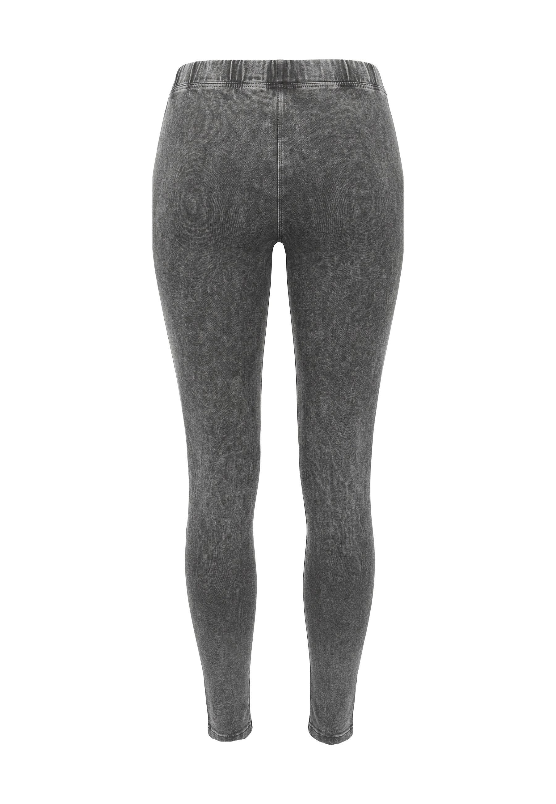 URBAN CLASSICS Leggings Urban Classics Damen Ladies Cutted Knee Leggings (1-tlg)