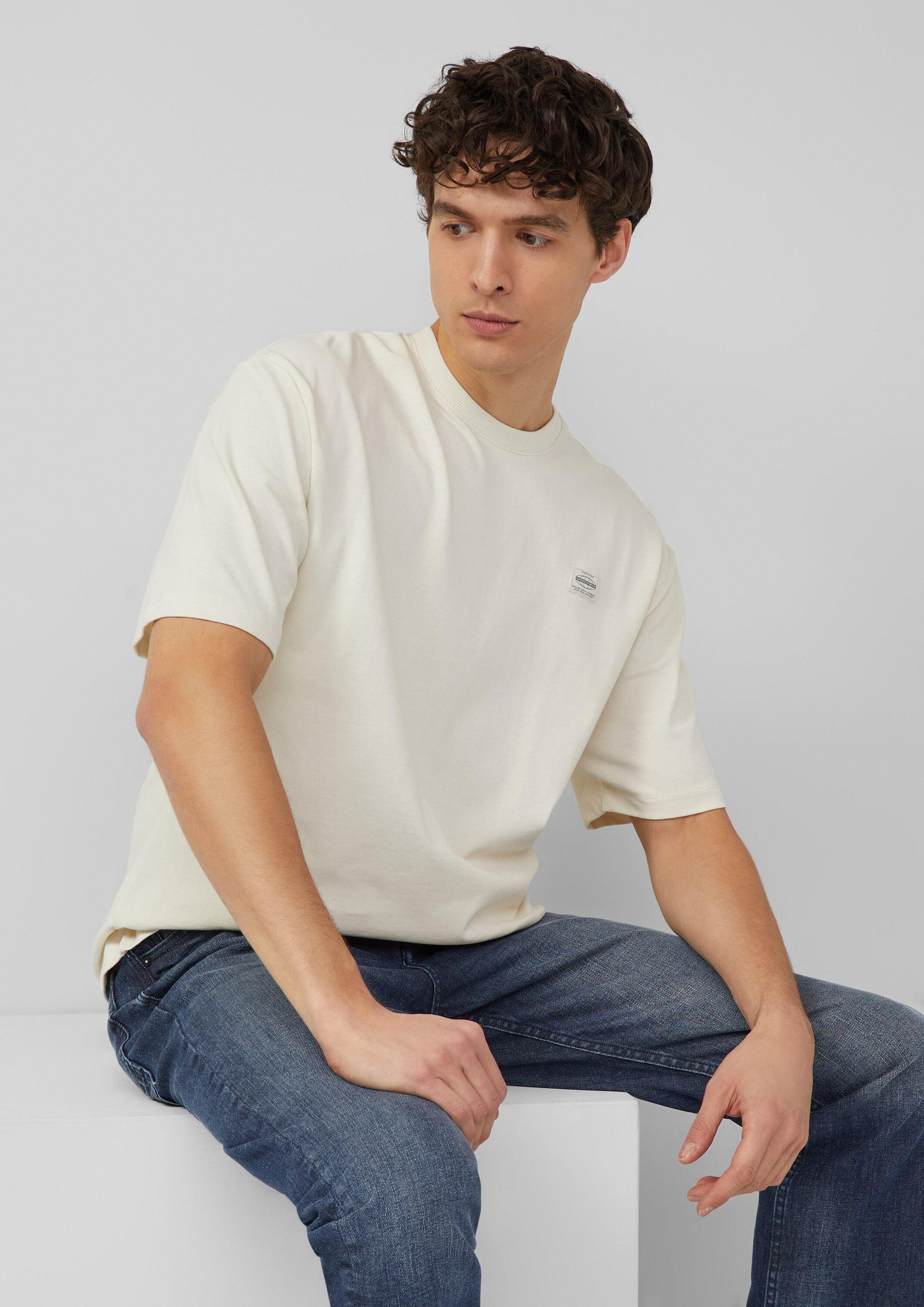 s.Oliver Kurzarmshirt T-Shirt T-Shirt aus Heavy Jersey im Modern Fit günstig online kaufen