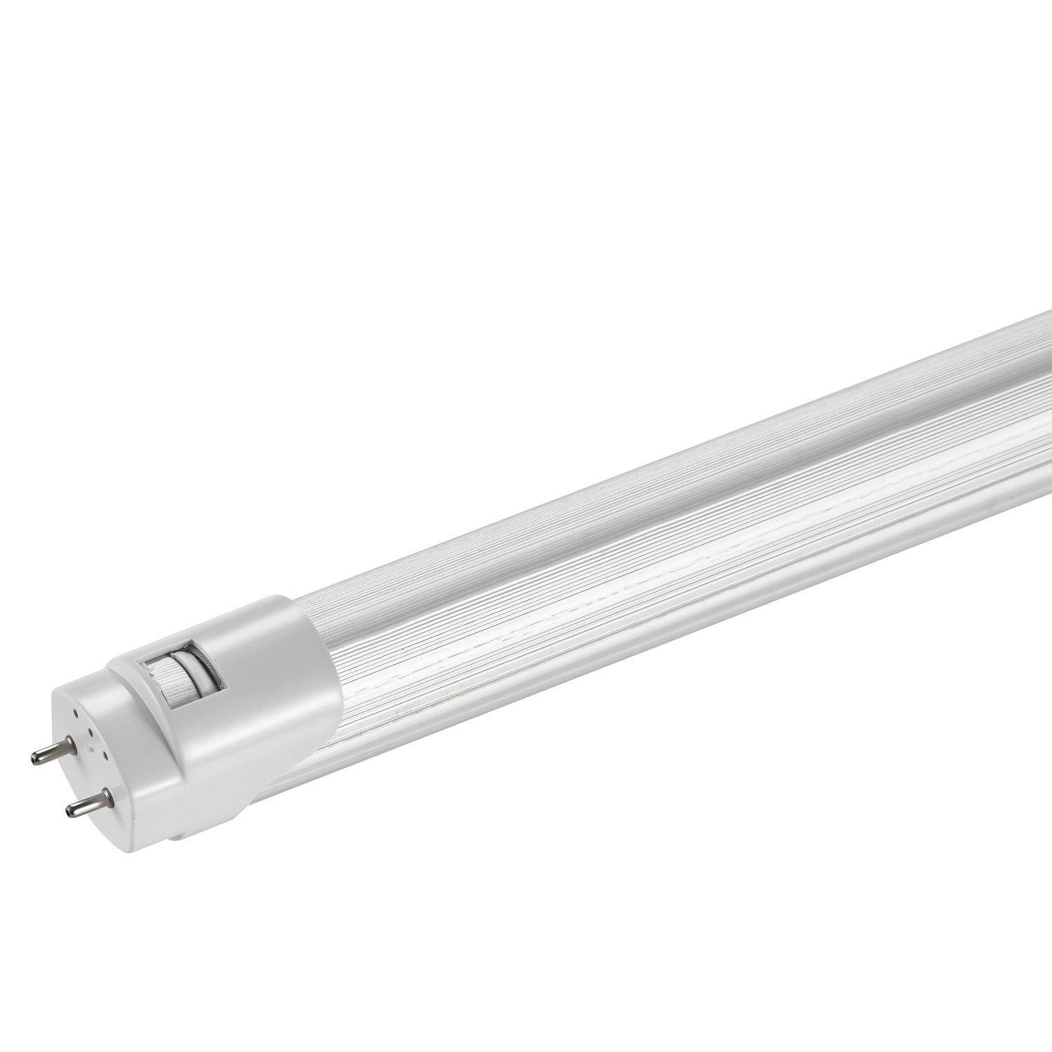 Sross LED Wandleuchte 24W T8 150cm Transparente Leuchtstoffröhre  LED-Röhrenleuchte Aufbaulampe Kaltweiß Wandleuchten