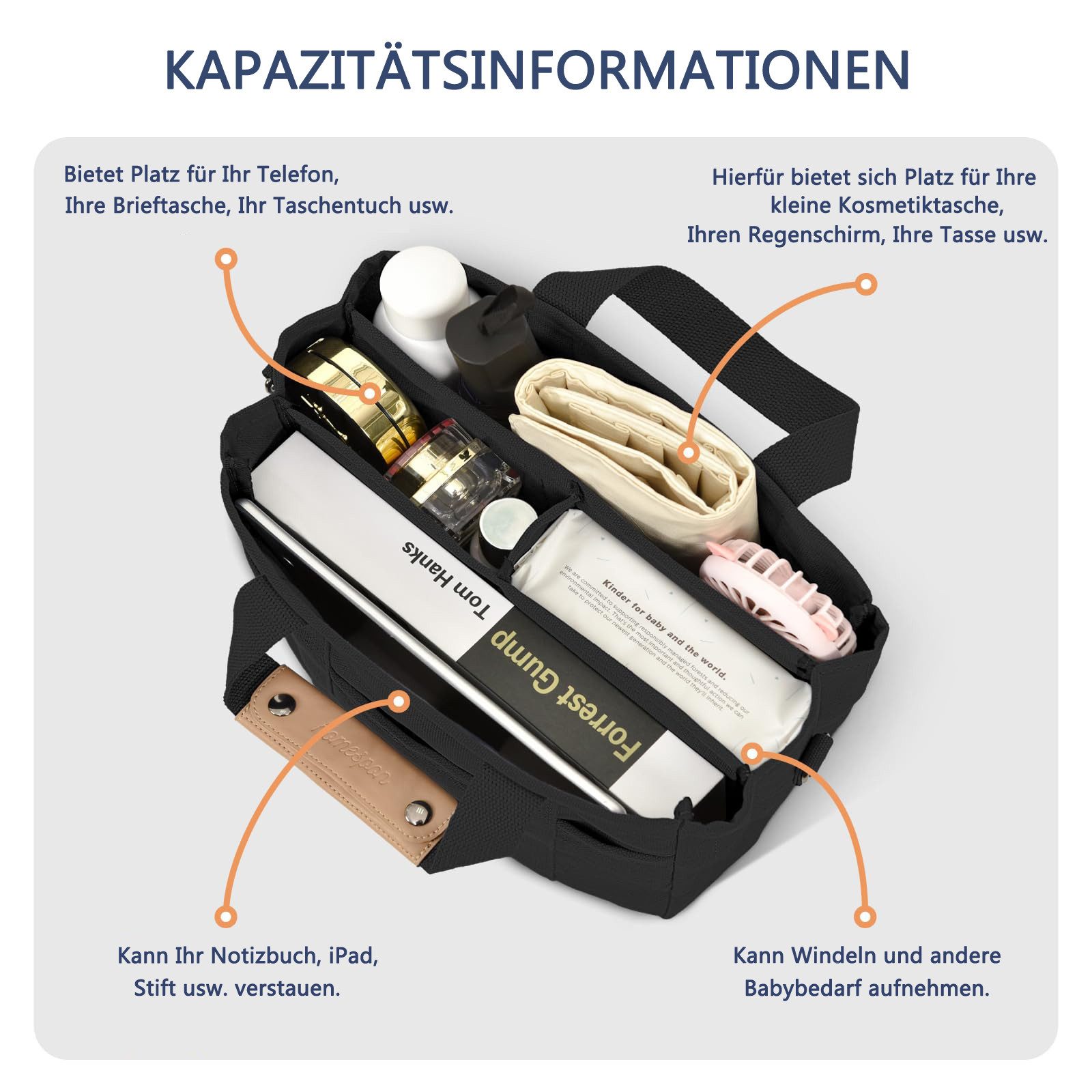 Coonoor Schultertasche modische Damen Umhängetasche, Henkeltasche, günstig online kaufen