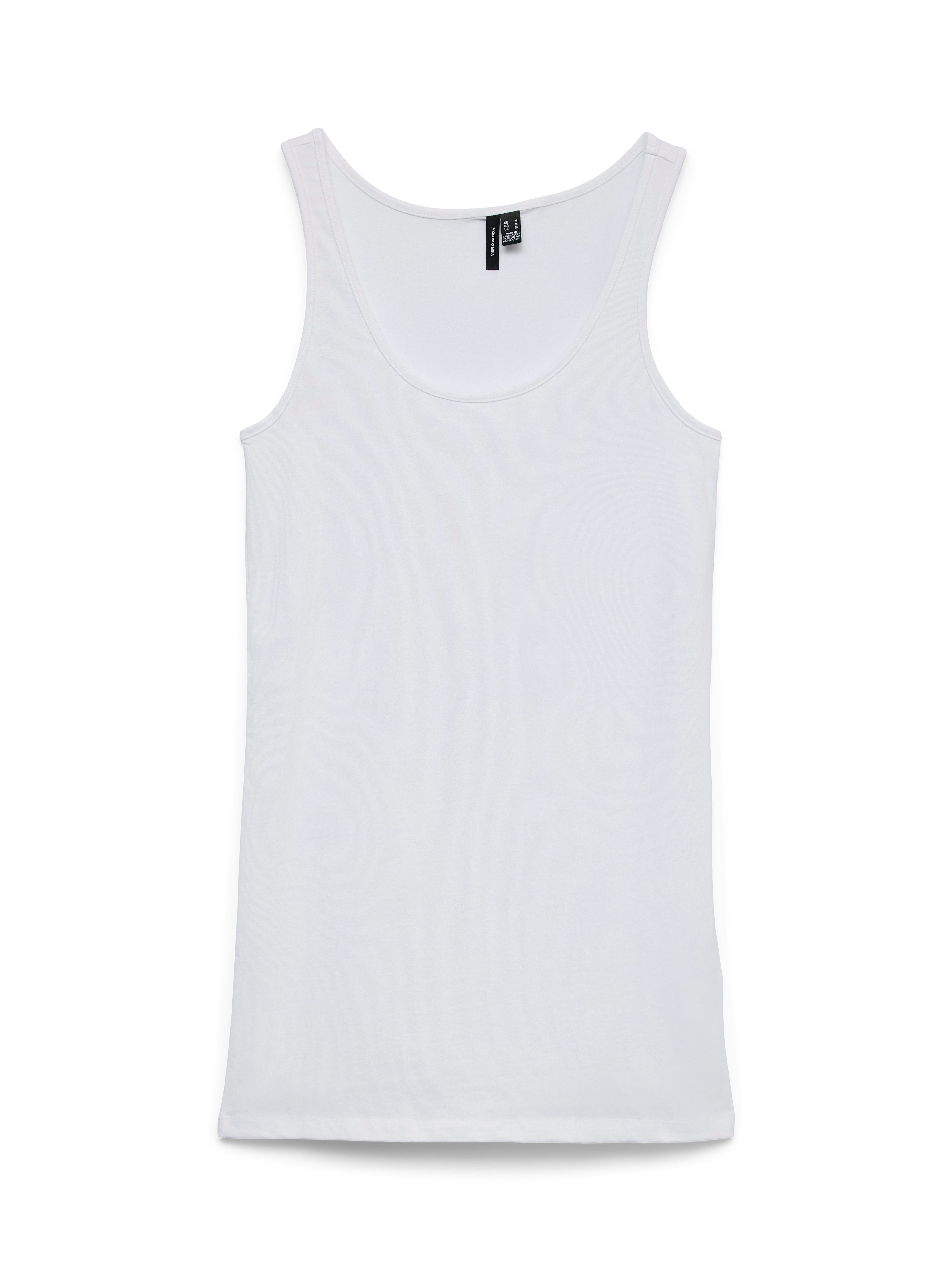 Vero Moda Tanktop VMMAXI MY SOFT LONG TANK TOP 2-PACK (Packung, 2-tlg)