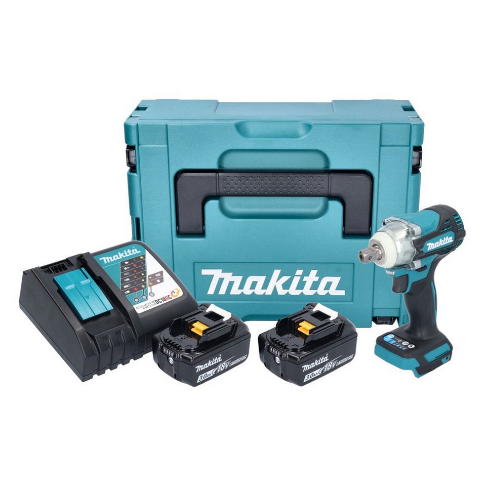 Thumbnail - Makita Akku-Schlagschrauber DTW 301 RFJ Akku Schlagschrauber 18 V 330 Nm 1/2" Brushless + 2x Akku