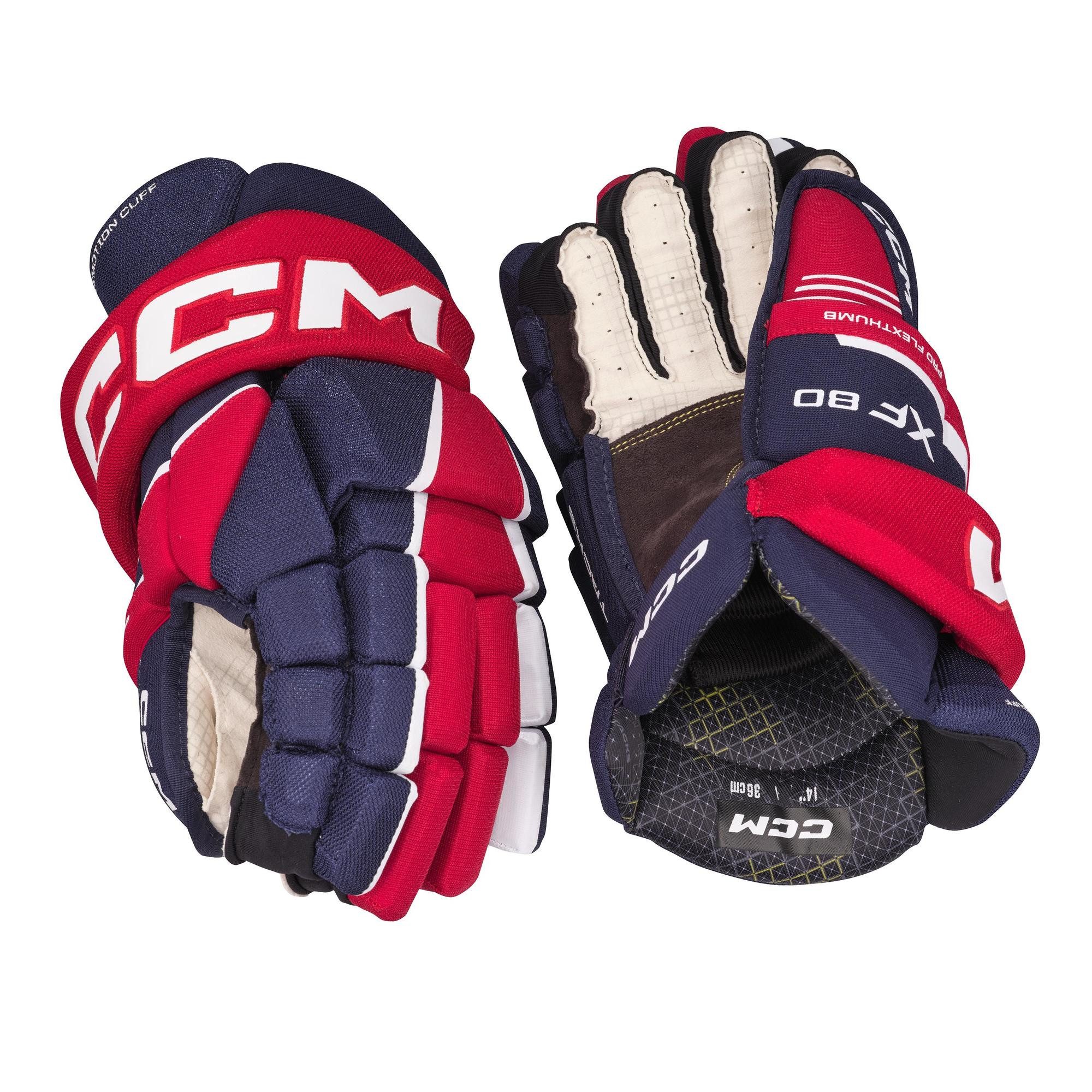 CCM Eishockeyhandschuhe Handschuhe CCM TACKS XF 80 Junior