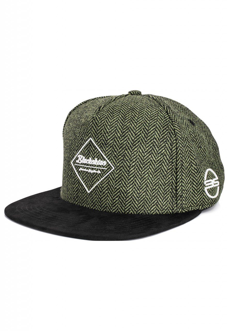 Blackskies Snapback Cap Ancient Gods Snapback Cap Rhea - Grün-Schwarz